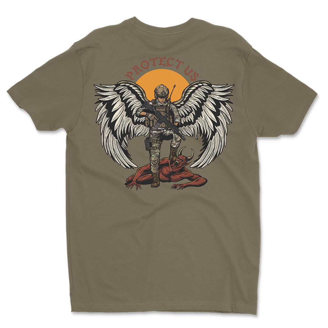 Modern Saint Mike Military Shirt