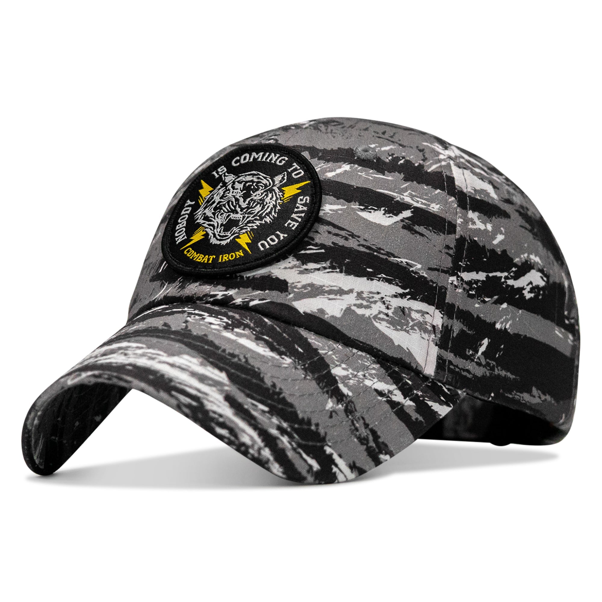 Ripstop Nobody Is Coming To Save You Patch Low Profile Hat