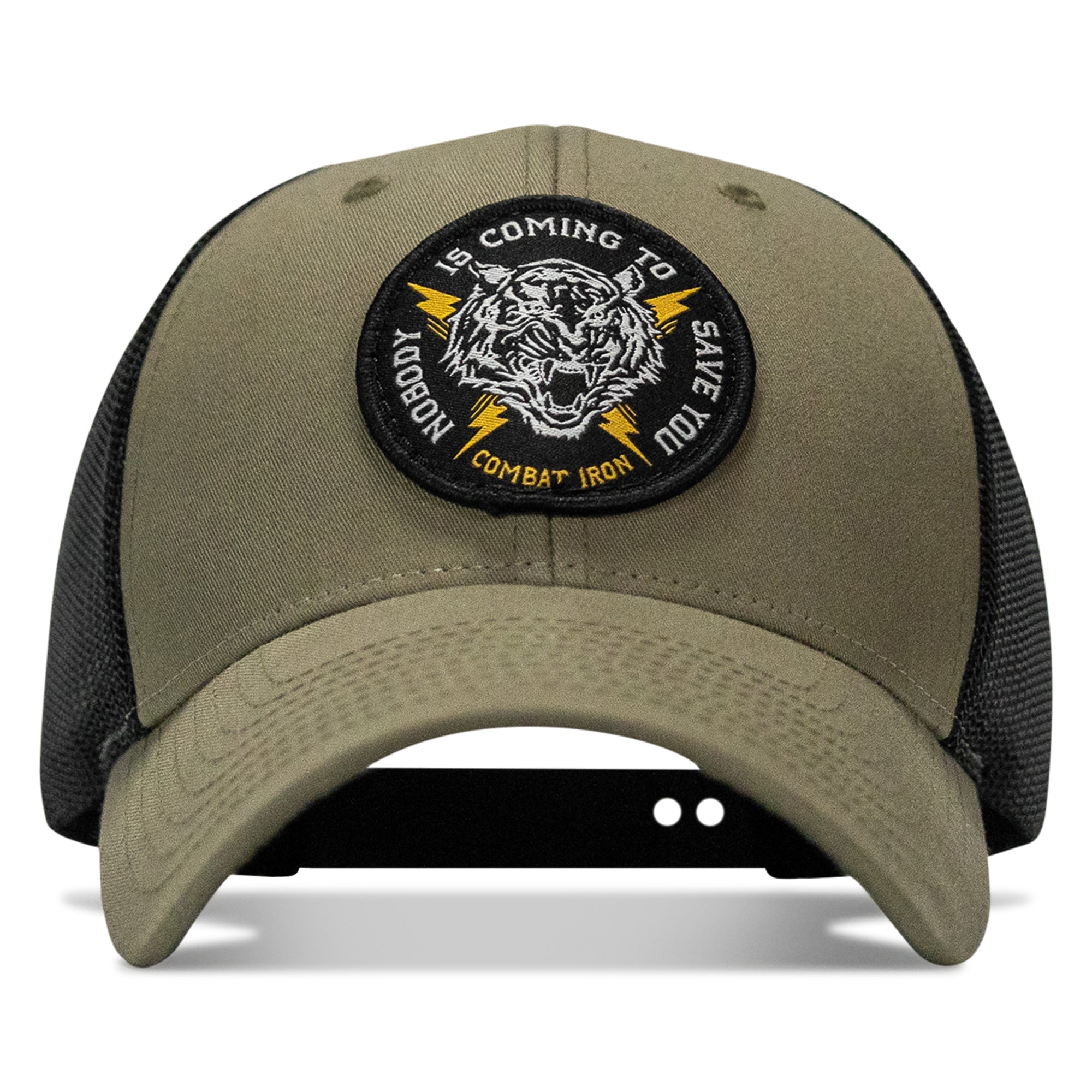 Nobody Is Coming To Save You Patch Snapback Hat