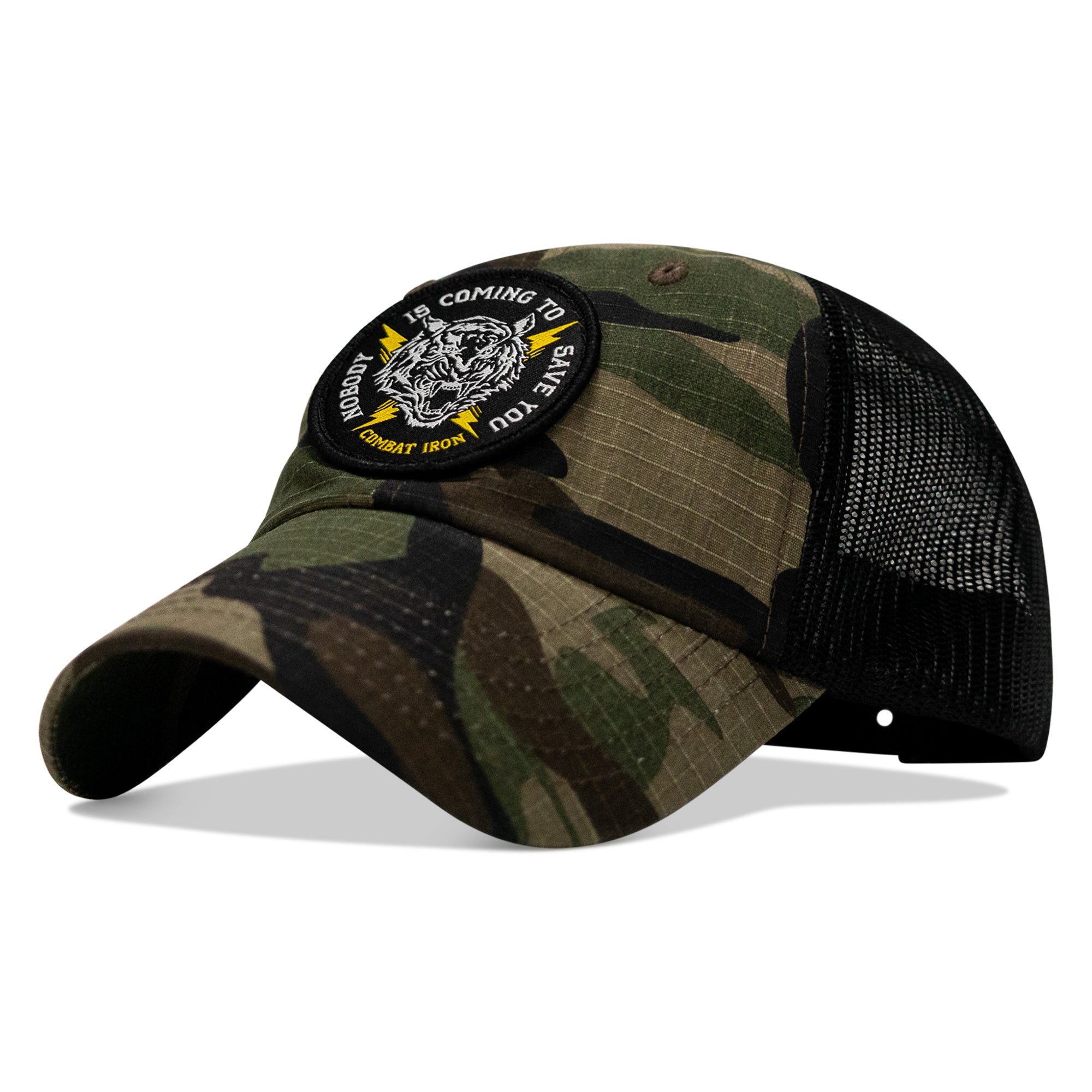 Nobody is Coming To Save You Patch Ripstop Hat