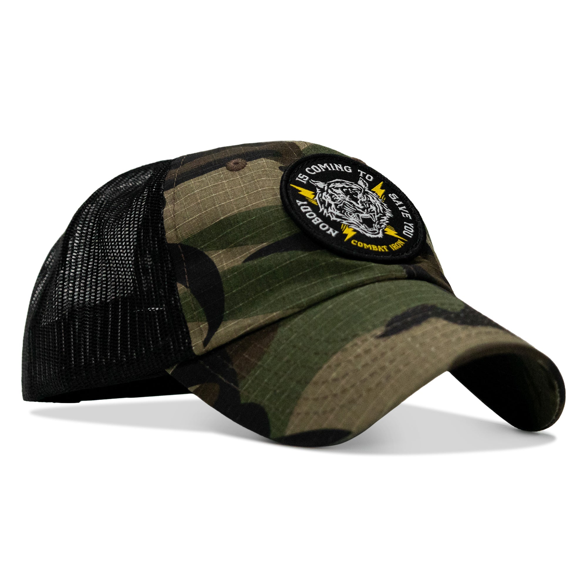 Nobody is Coming To Save You Patch Ripstop Hat