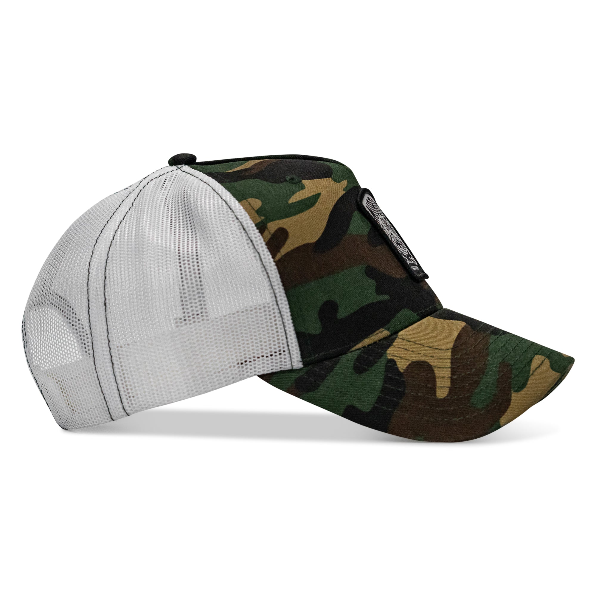 Nobody Is Coming To Save You Skull Patch Snapback Hat