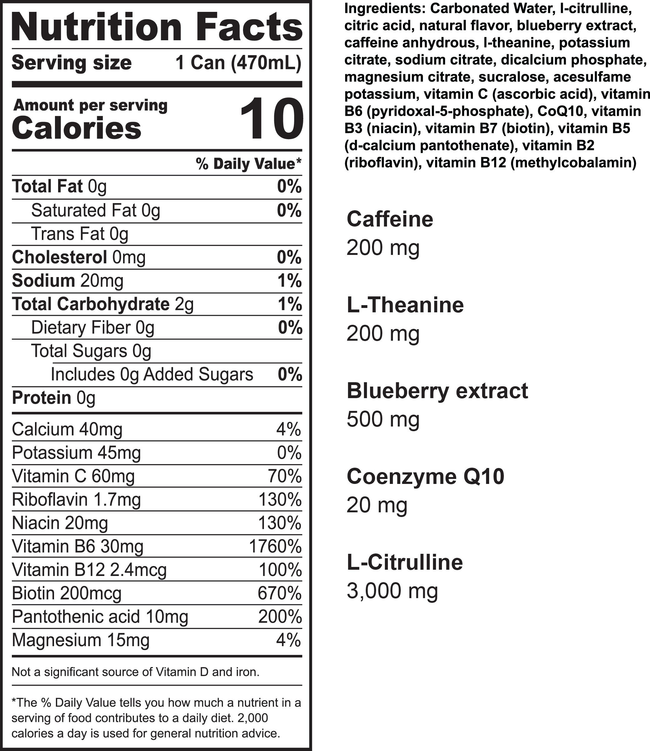 der Energy Drink™ Berry Blast 12er-Pack