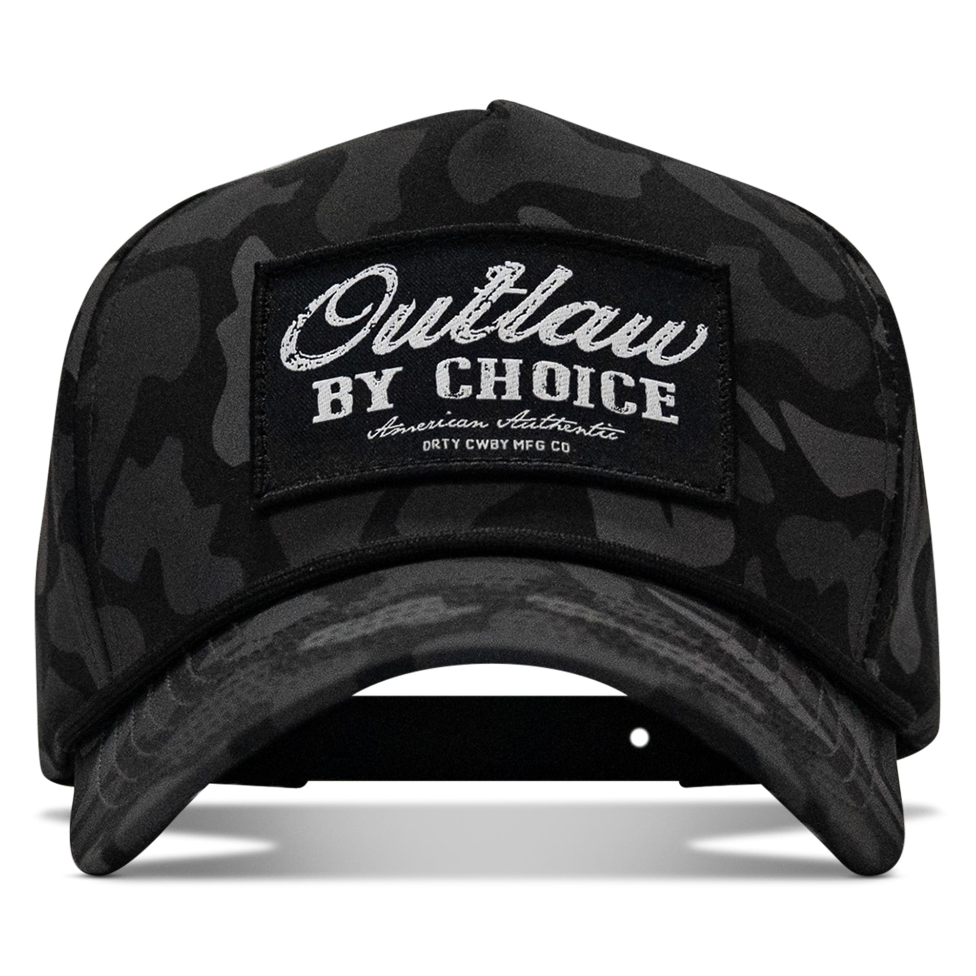 Outlaw By Choice Patch 5 Pannel Snapback