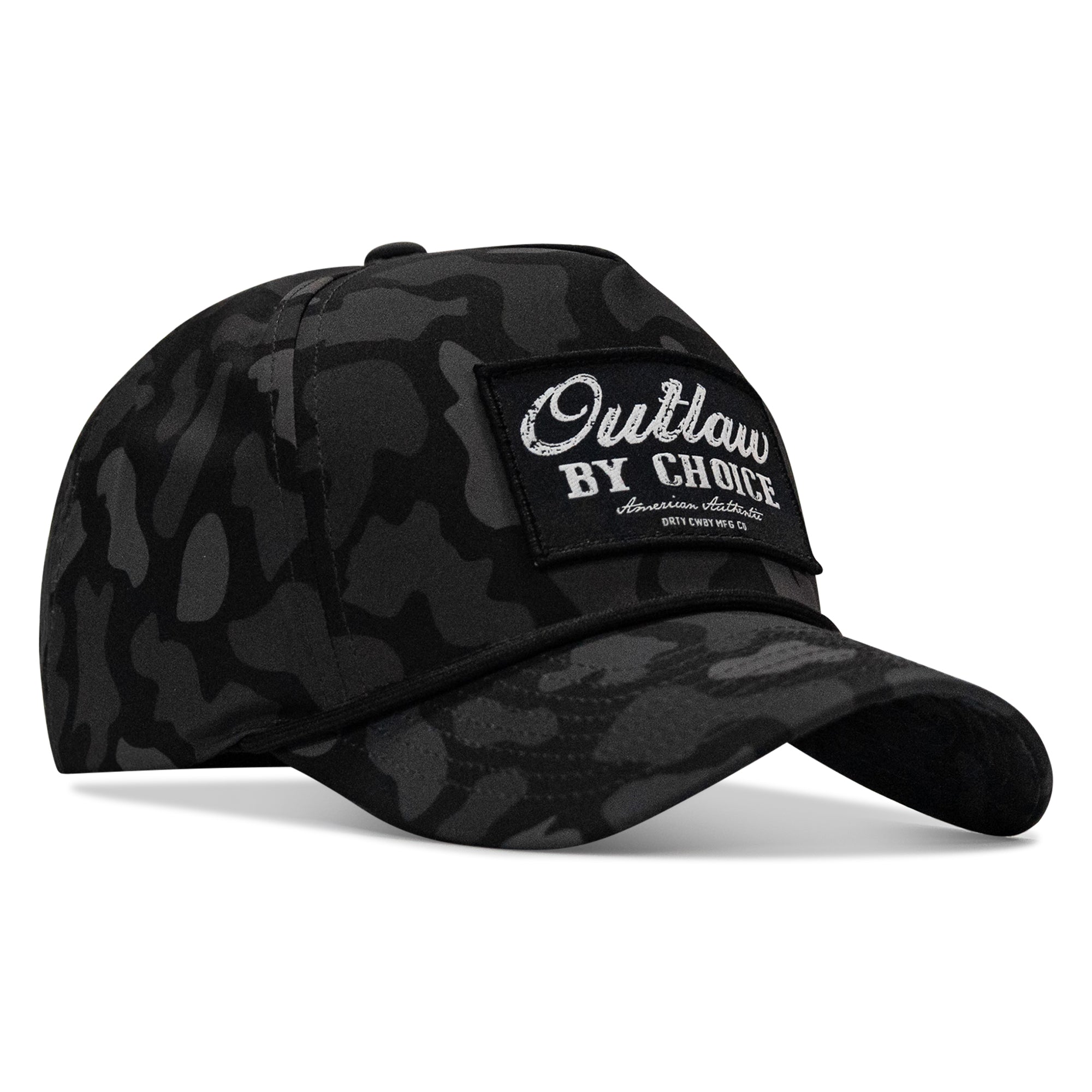 Outlaw By Choice Patch 5 Pannel Snapback