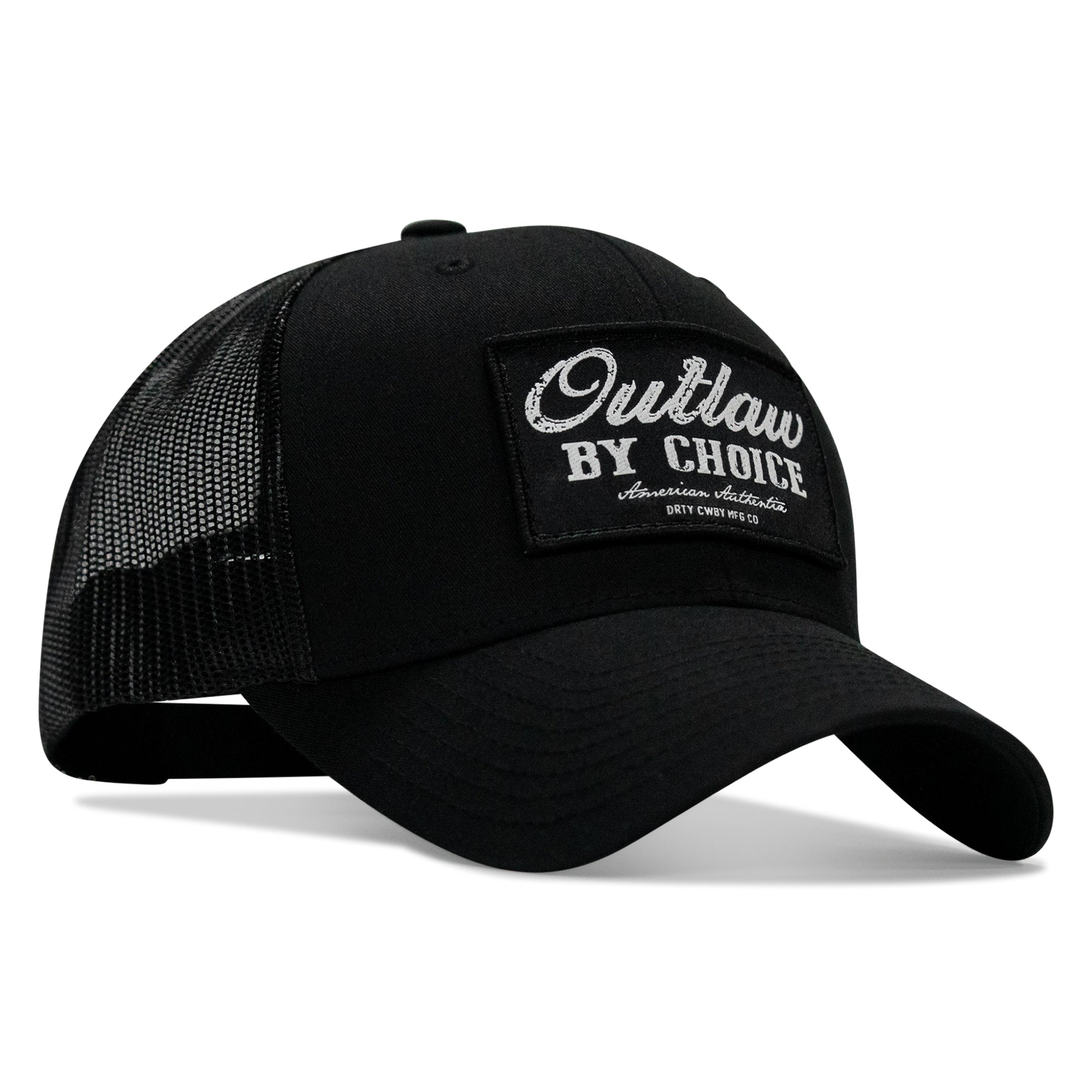 Outlaw By Choice Patch Snapback Hat