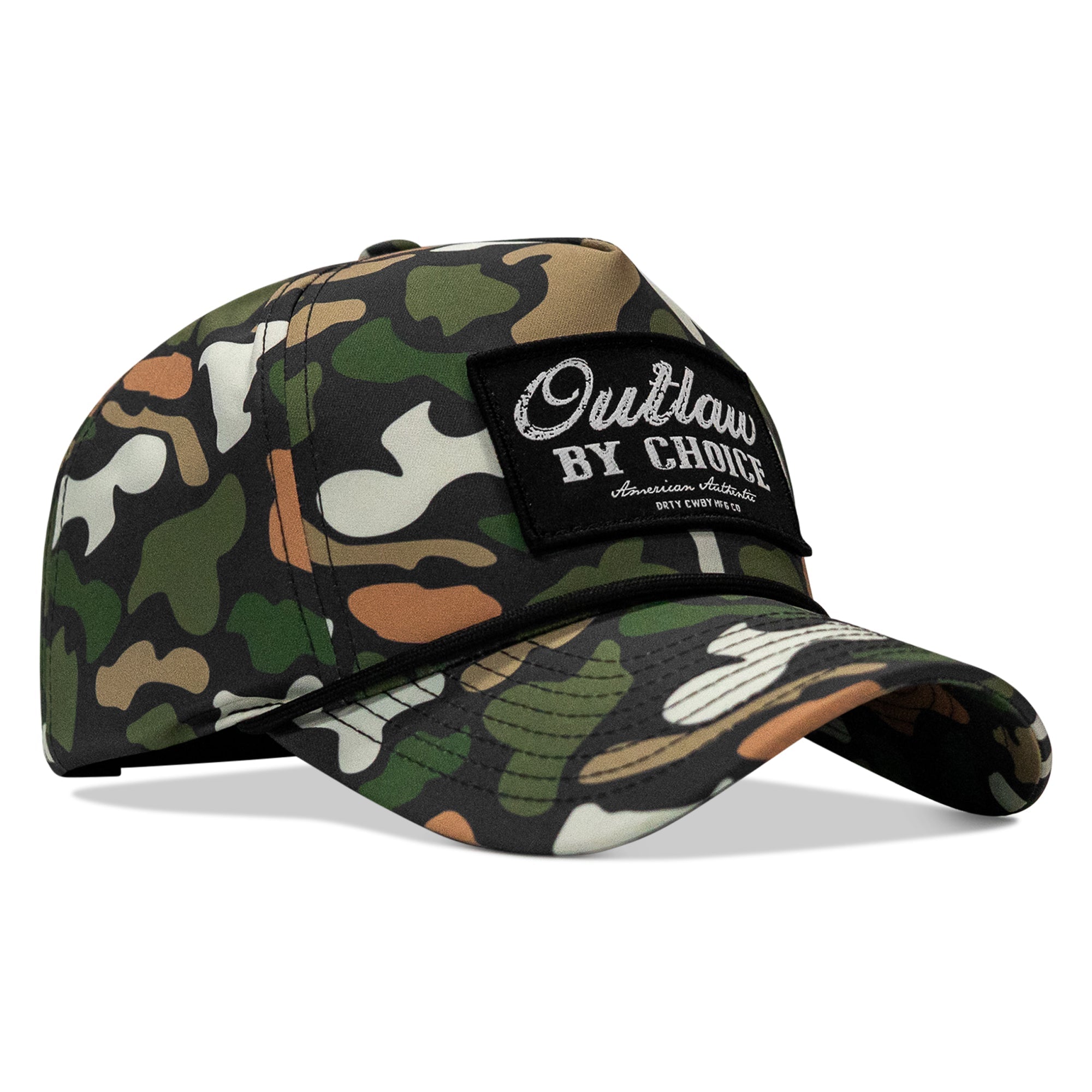 Outlaw By Choice Patch 5 Pannel Snapback