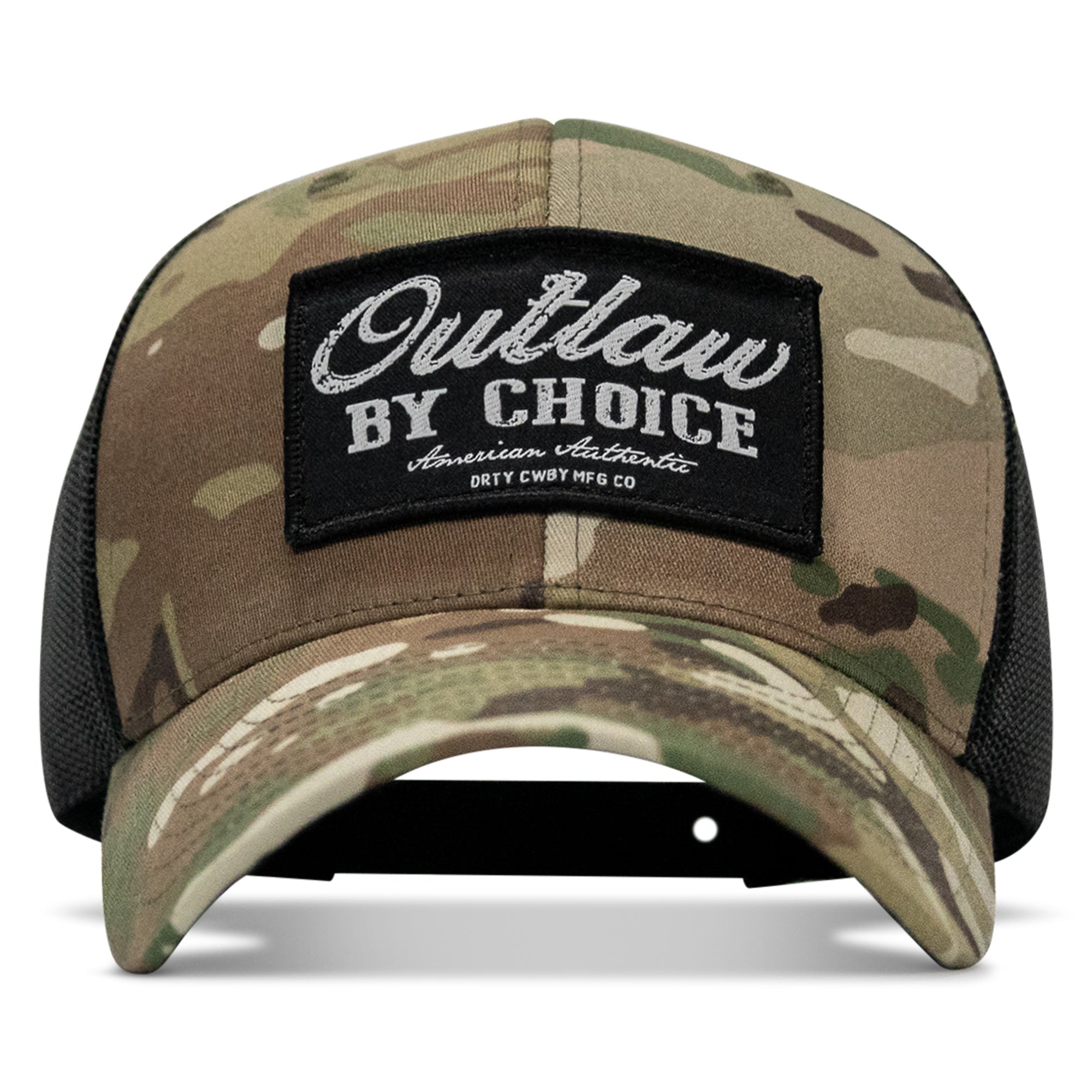 Outlaw By Choice Patch Snapback Hat