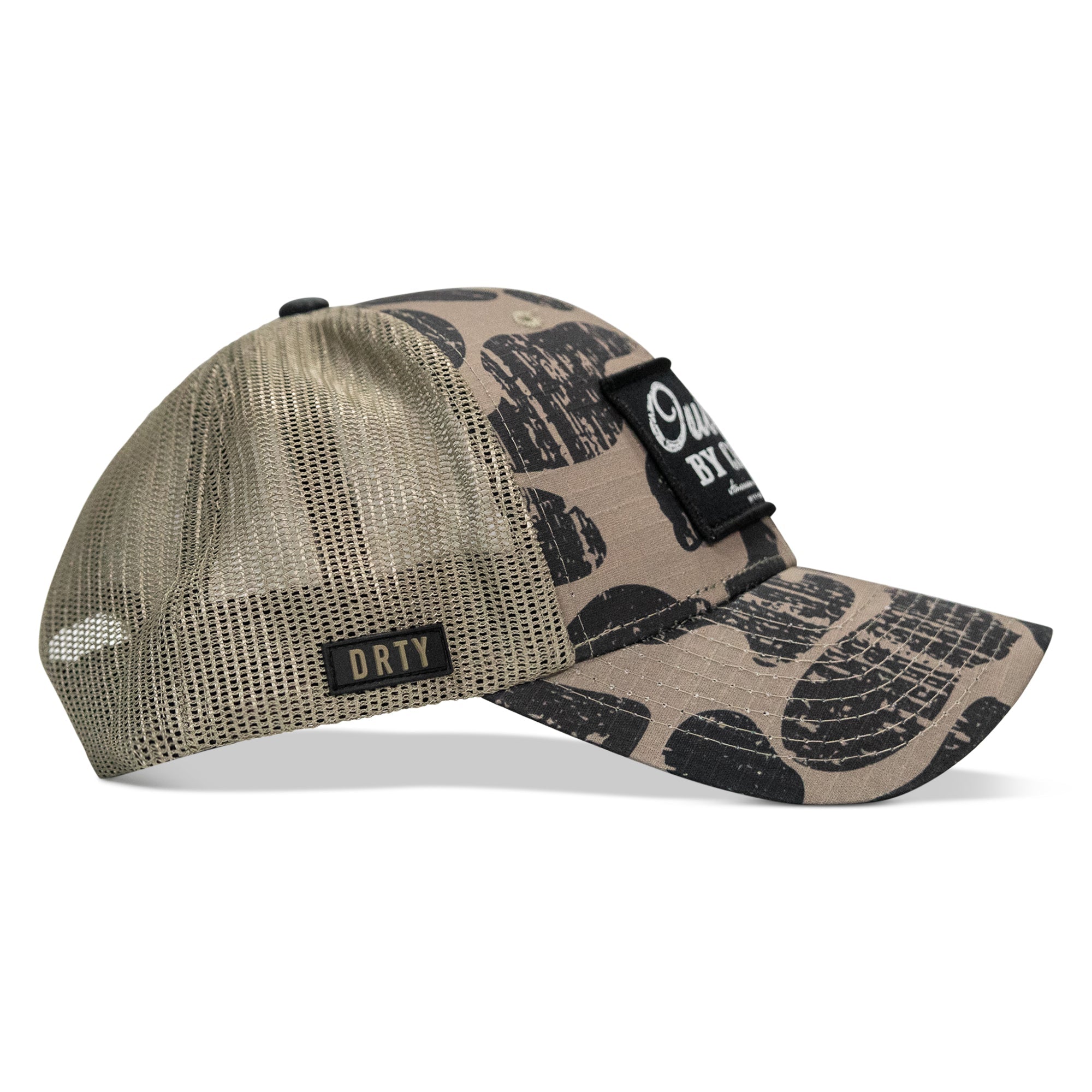 Outlaw By Choice Patch Original Ripstop Classic Snapback Hat
