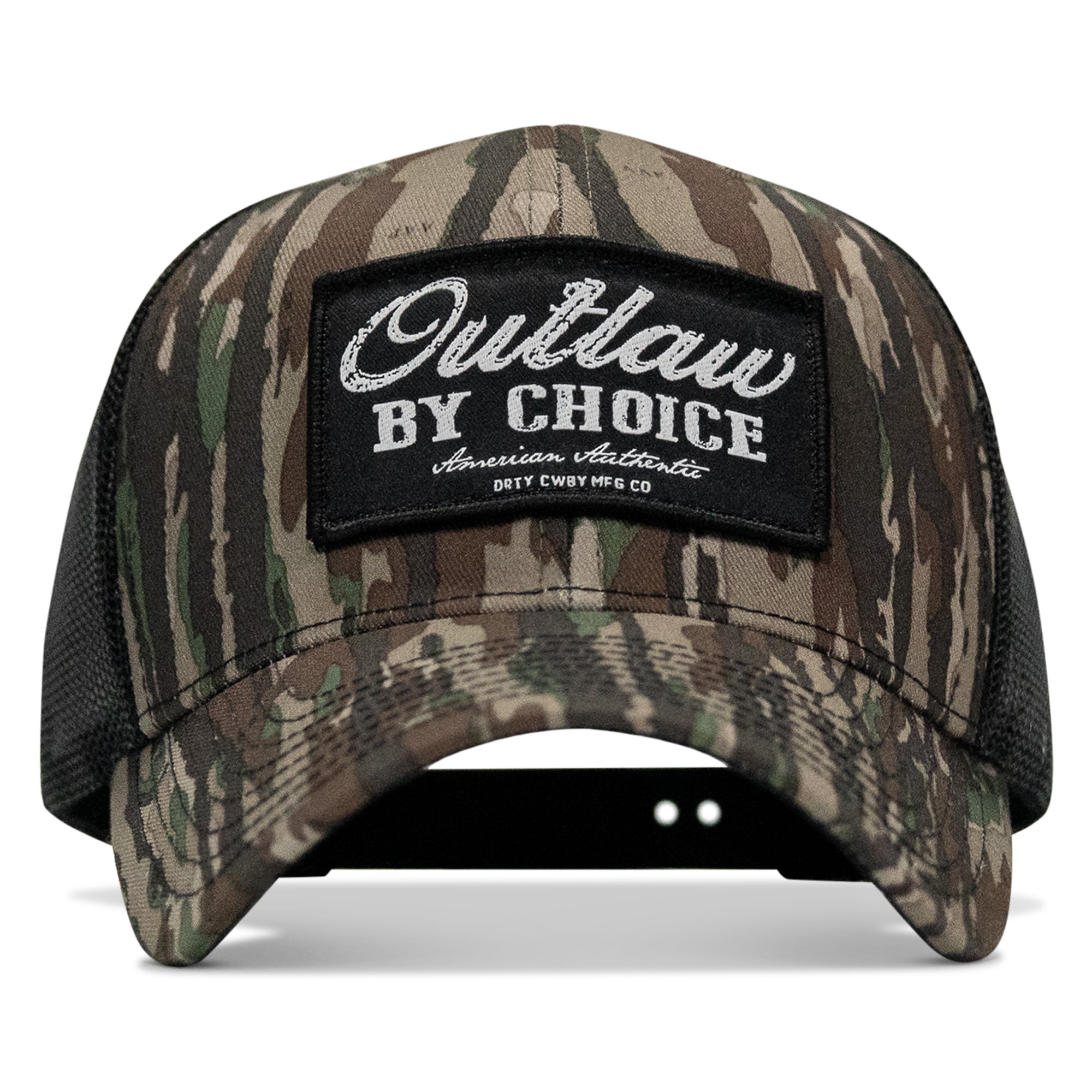 Outlaw By Choice Patch Snapback Hat