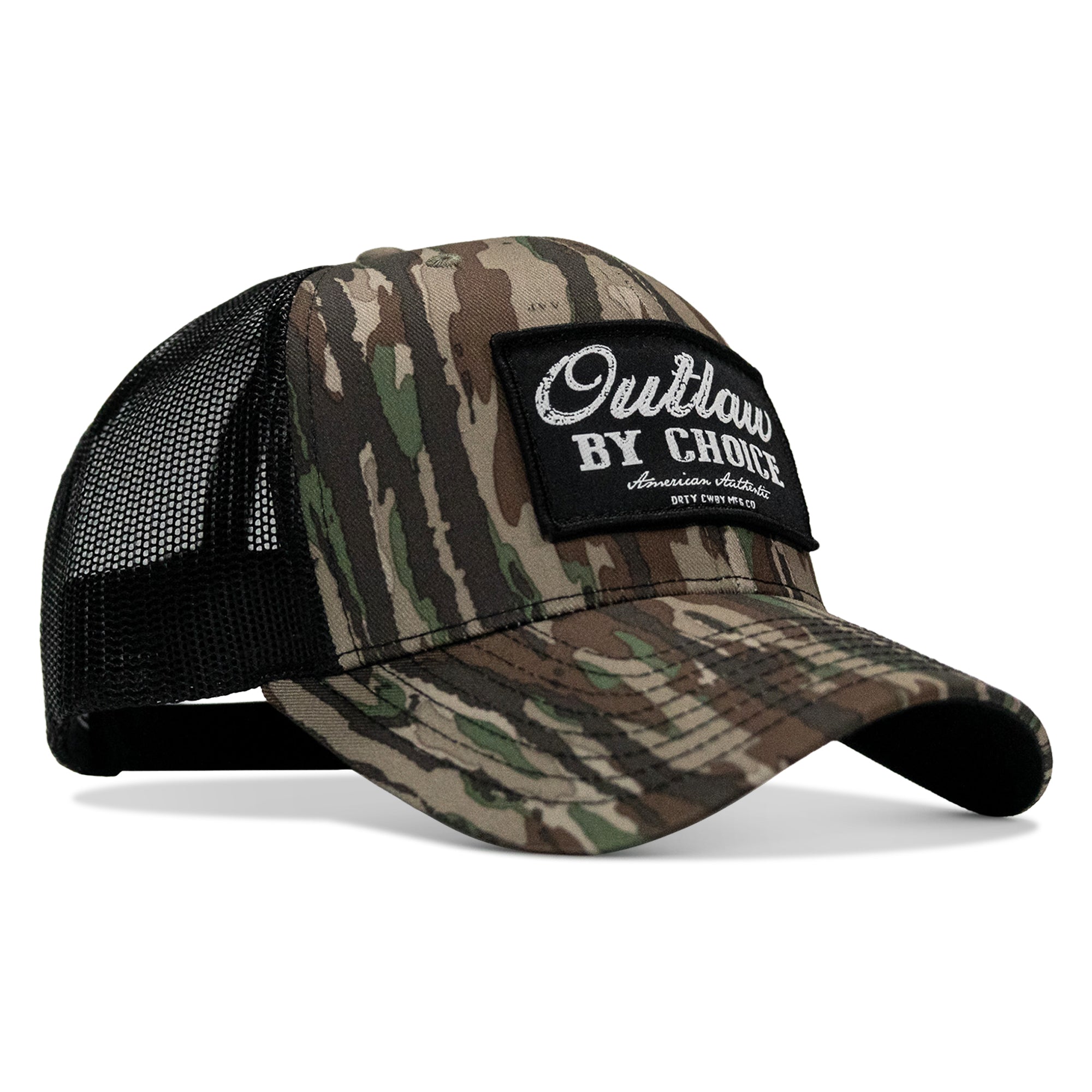 Outlaw By Choice Patch Snapback Hat