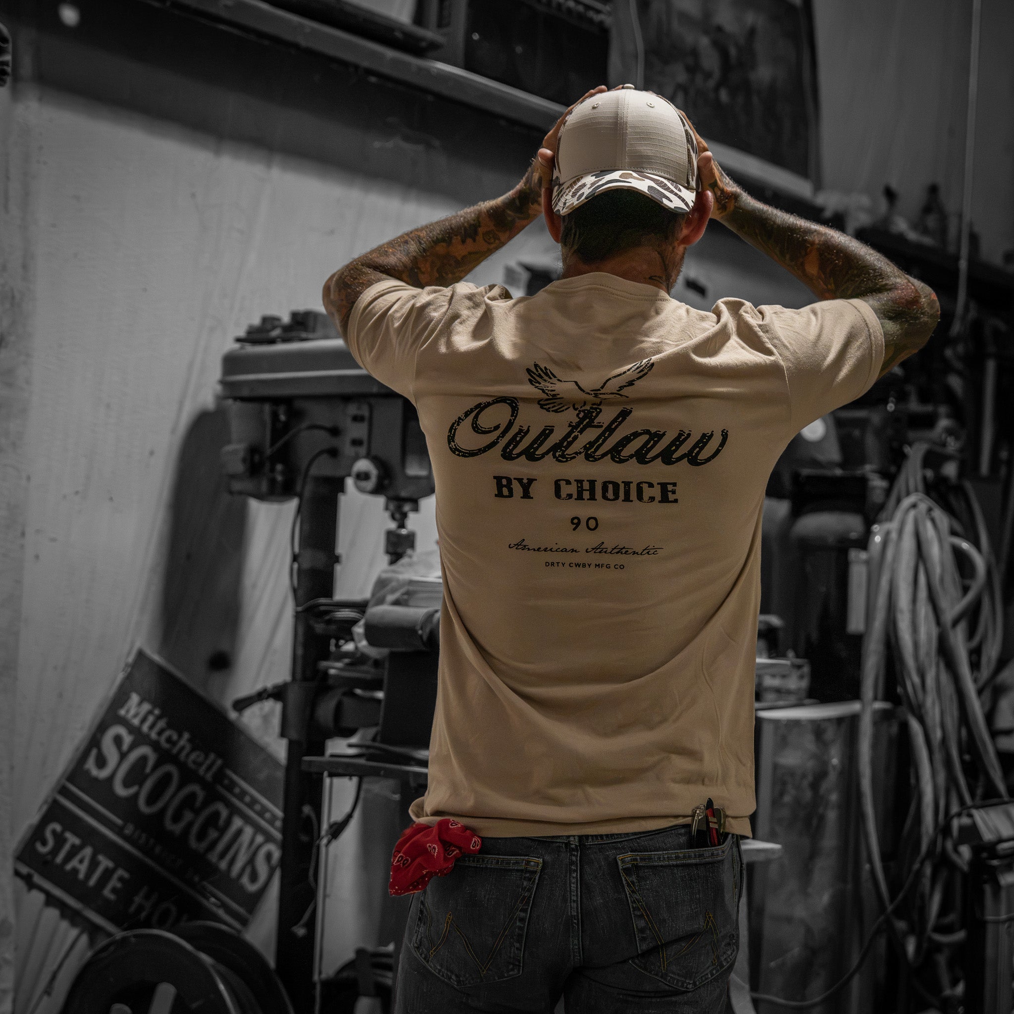 Outlaw By Choice Men's T-Shirt
