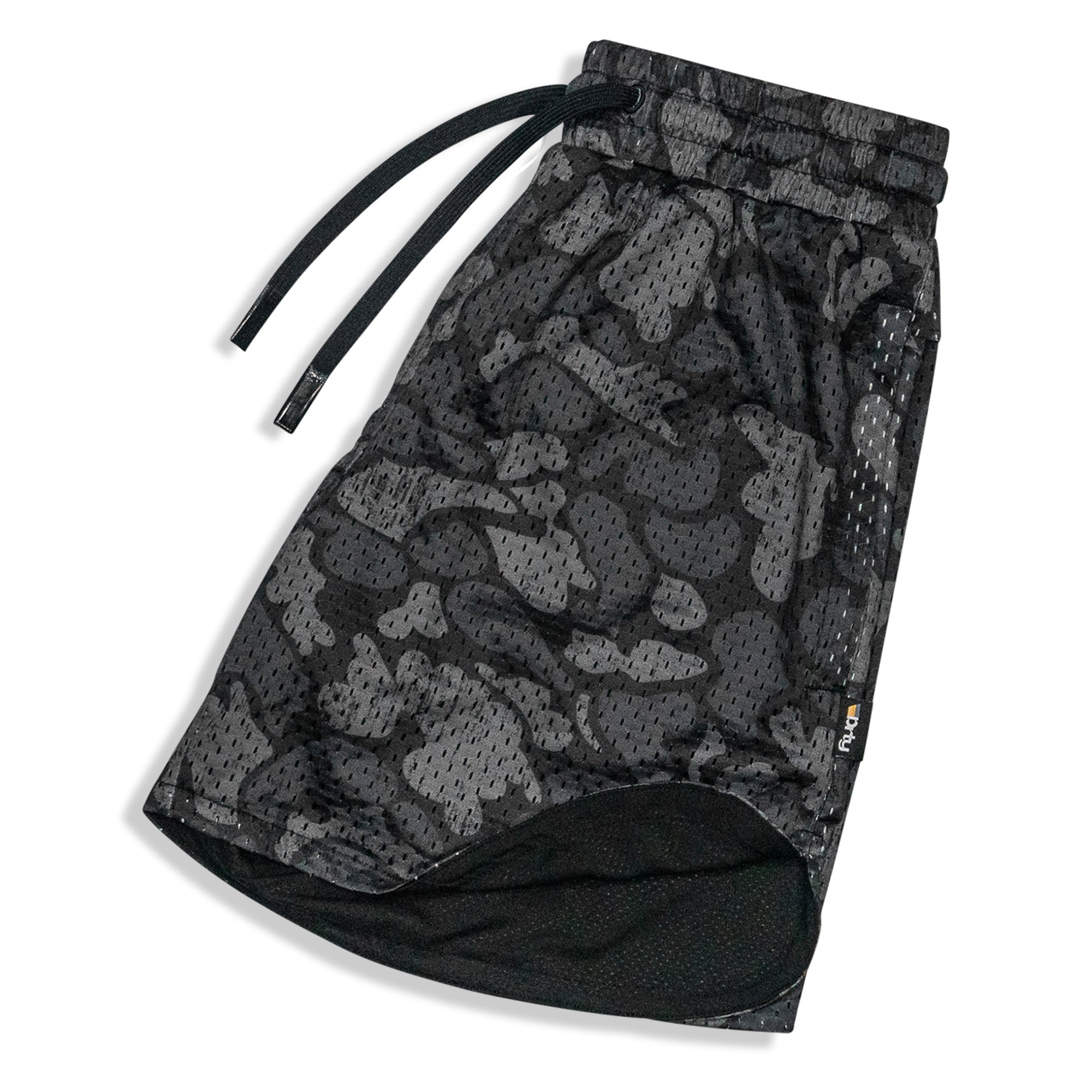 Men’s Double-Layer Mesh Training Shorts — 5" Inseam