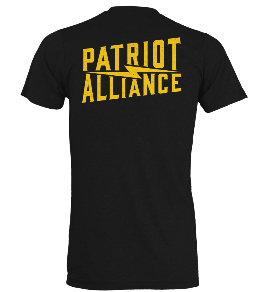 Patriot Alliance Bolt T-Shirt - Black