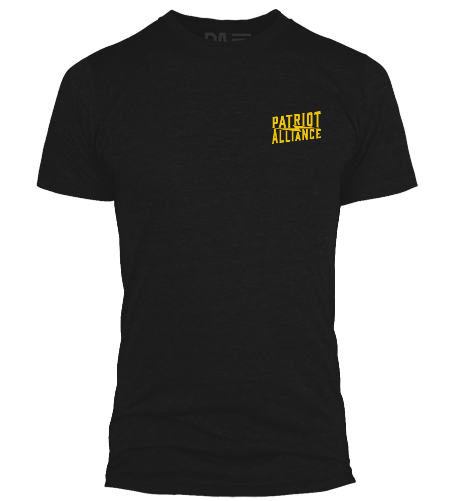 Patriot Alliance Bolt T-Shirt - Black