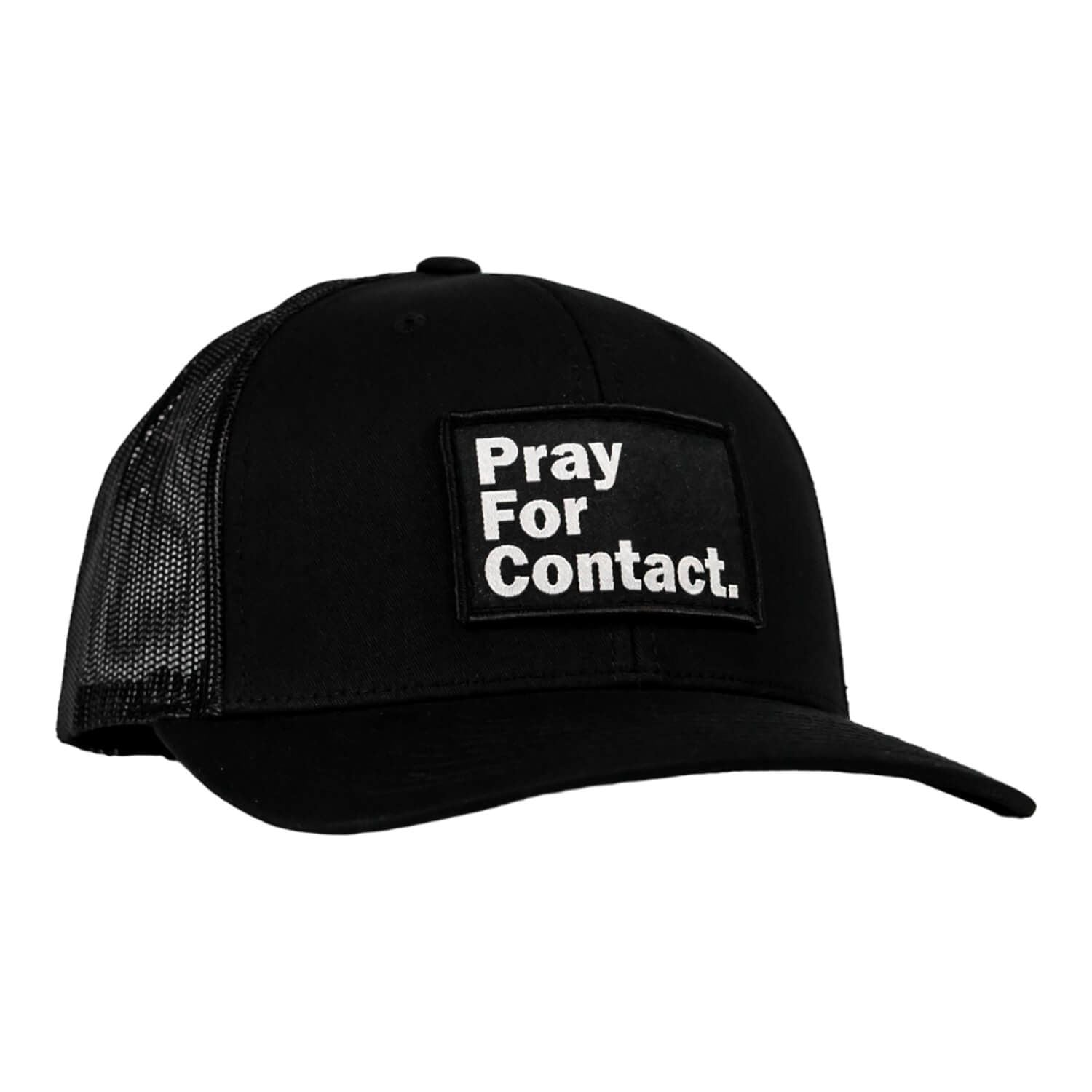 PRAY FOR CONTACT Patch Snapback HAT