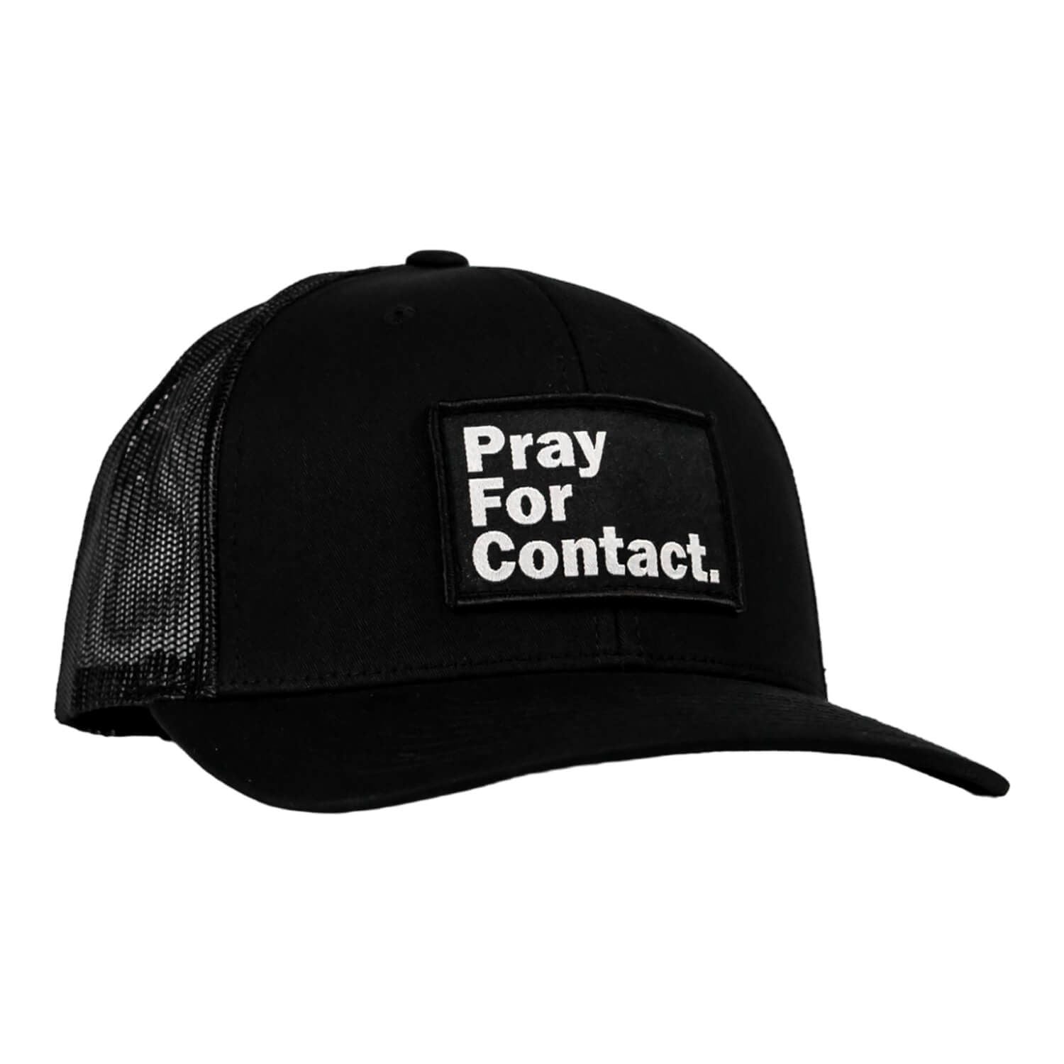 PRAY FOR CONTACT Aufnäher Snapback CAP