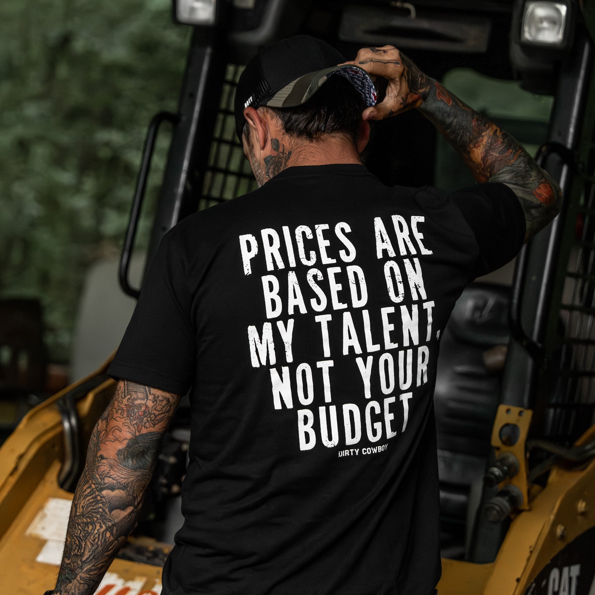 My Prices Are Based On My Talent Men's T-Shirt