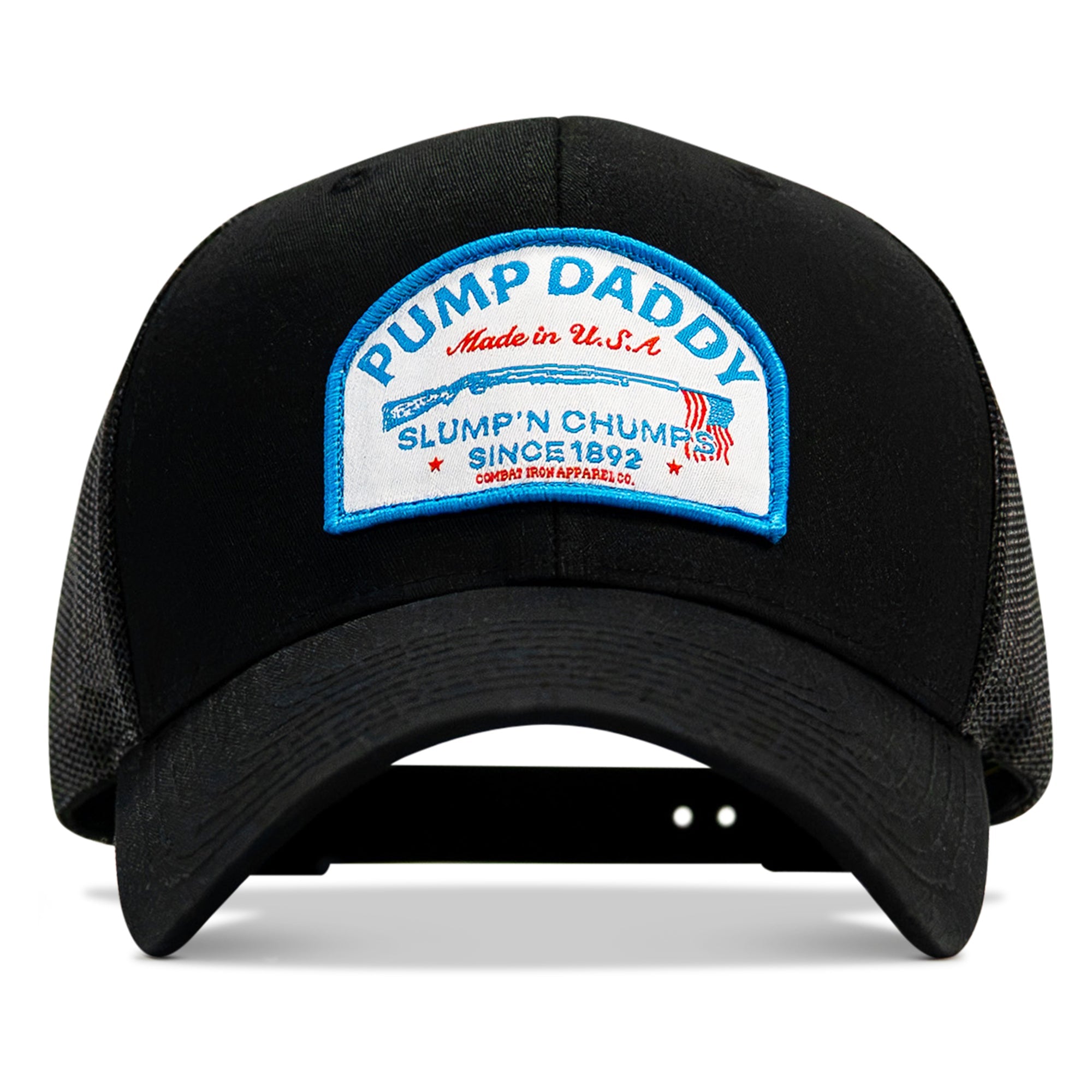 Pump Daddy Slump'n Chumps USA Patch SnapBack