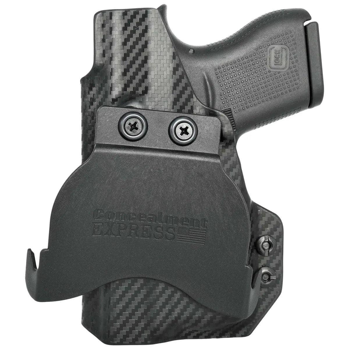 Paddle Holster fits: Glock 43X TLR6