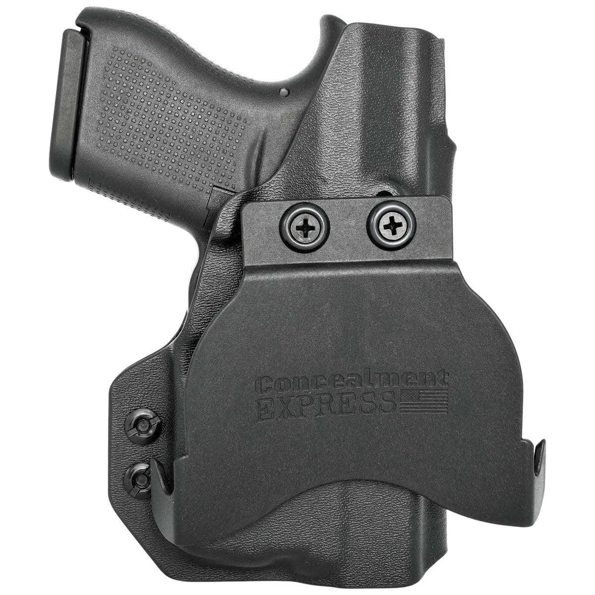 Paddle Holster fits: Glock 43X TLR6
