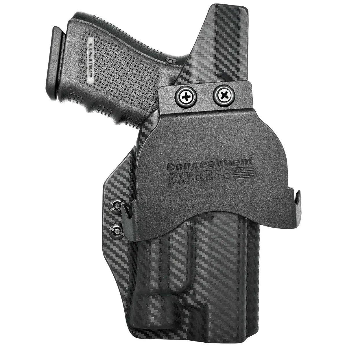 Paddle Holster fits: Glock 17 19 19X 26 31 32 33 34 45 TLR-1