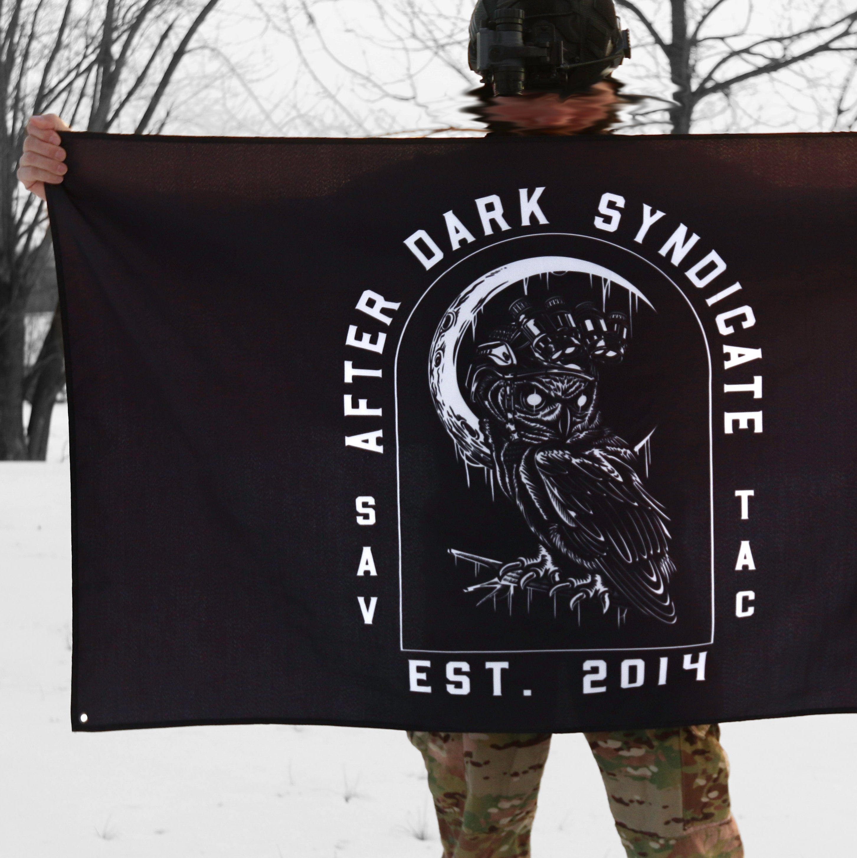 After Dark Syndicate Gym Flag