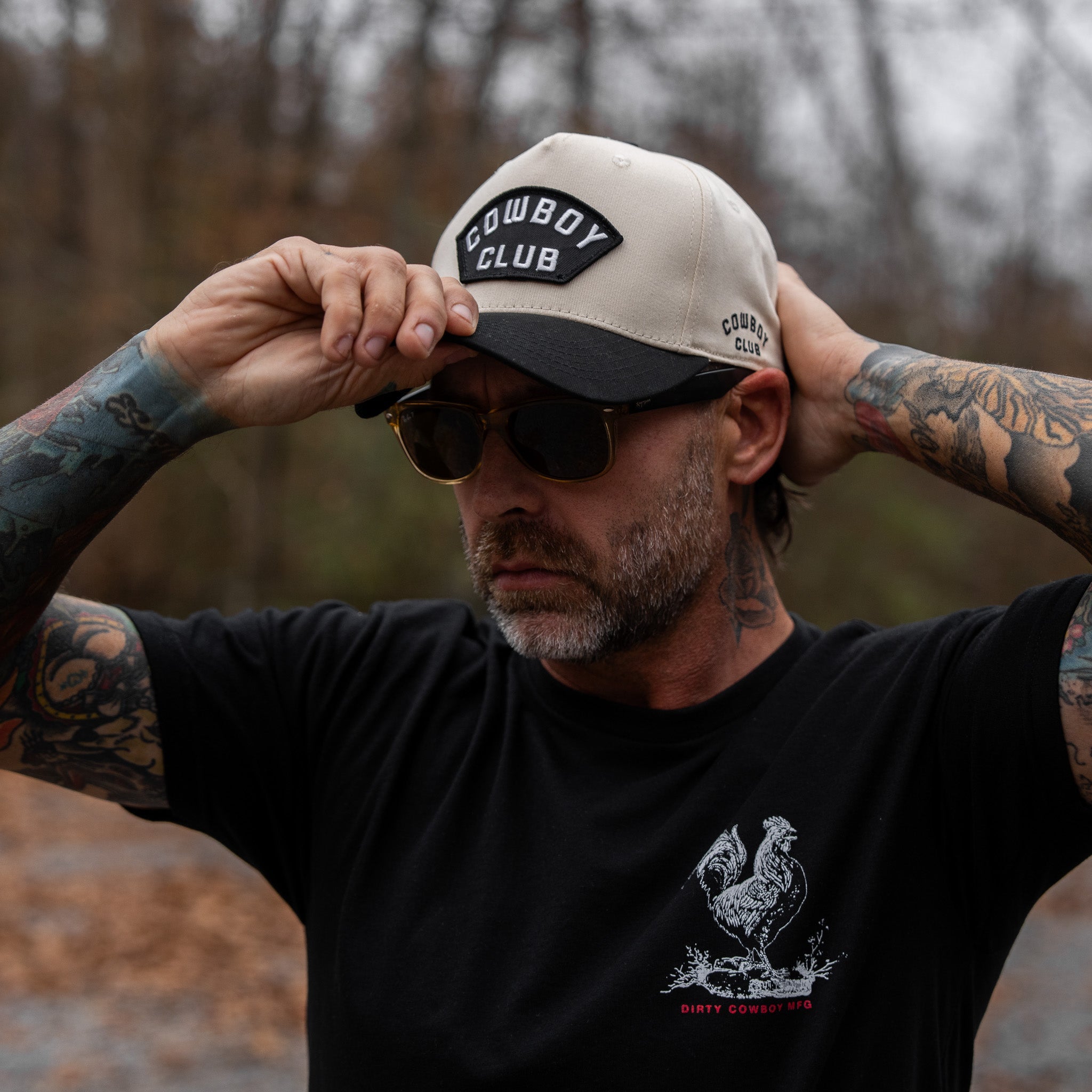 Official Cowboy Club Patch 5 Panel Workhorse Snapback