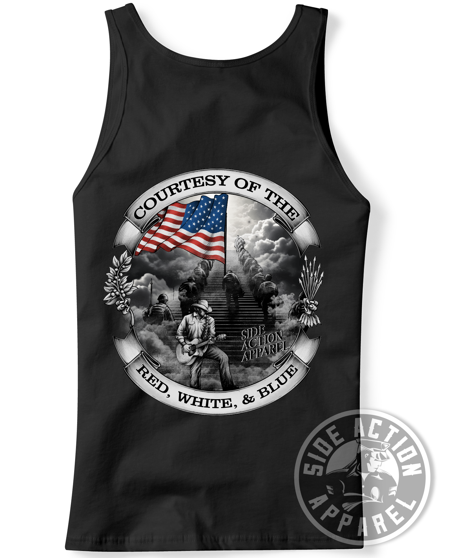 Tank Top - Courtesy of the Red, White and Blue