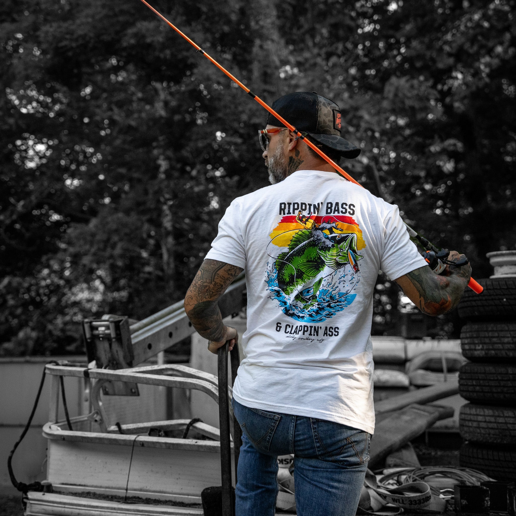 Rippin' Bass & Clappin' Ass Men's T-Shirt