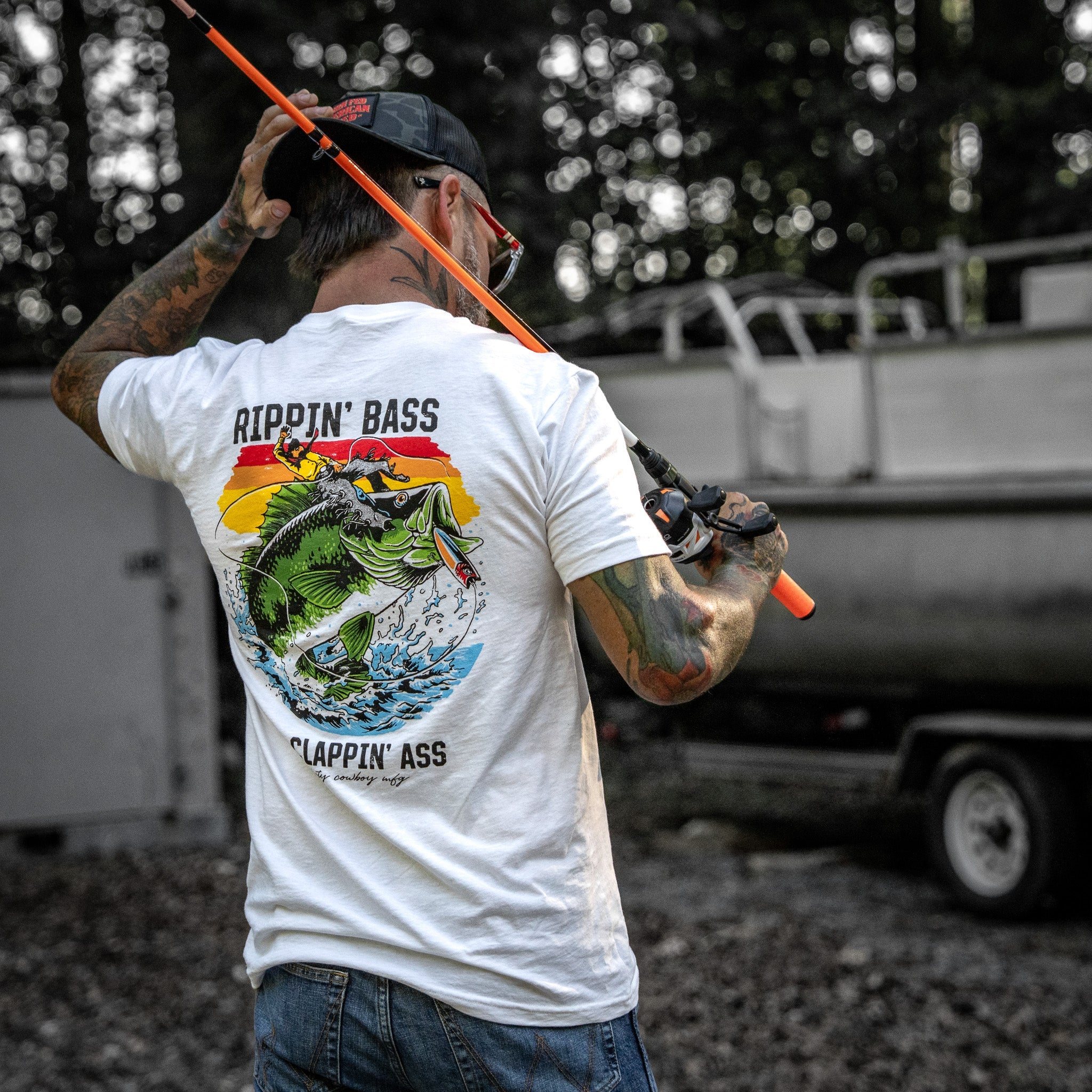 Rippin' Bass & Clappin' Ass Men's T-Shirt