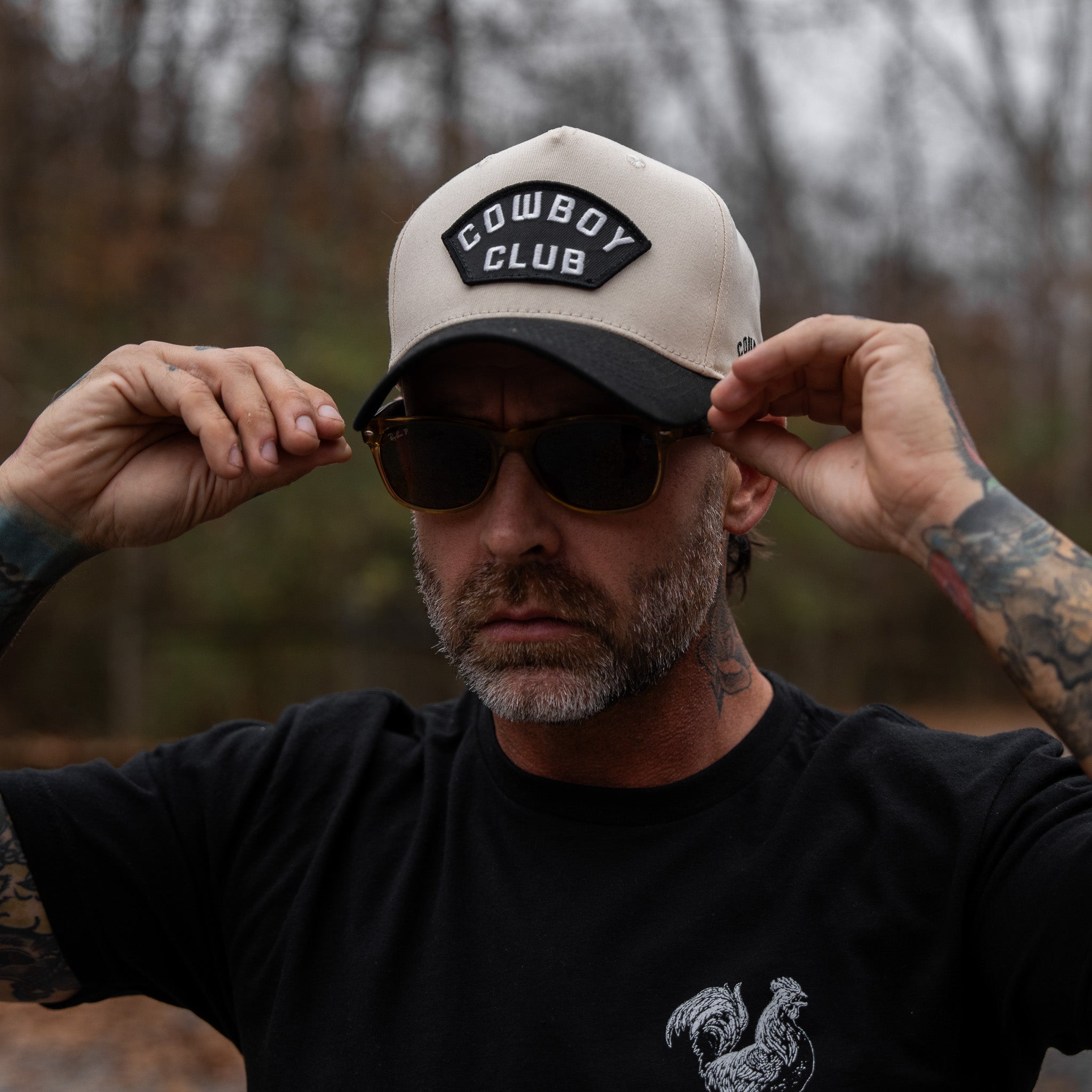Official Cowboy Club Patch 5 Panel Workhorse Snapback