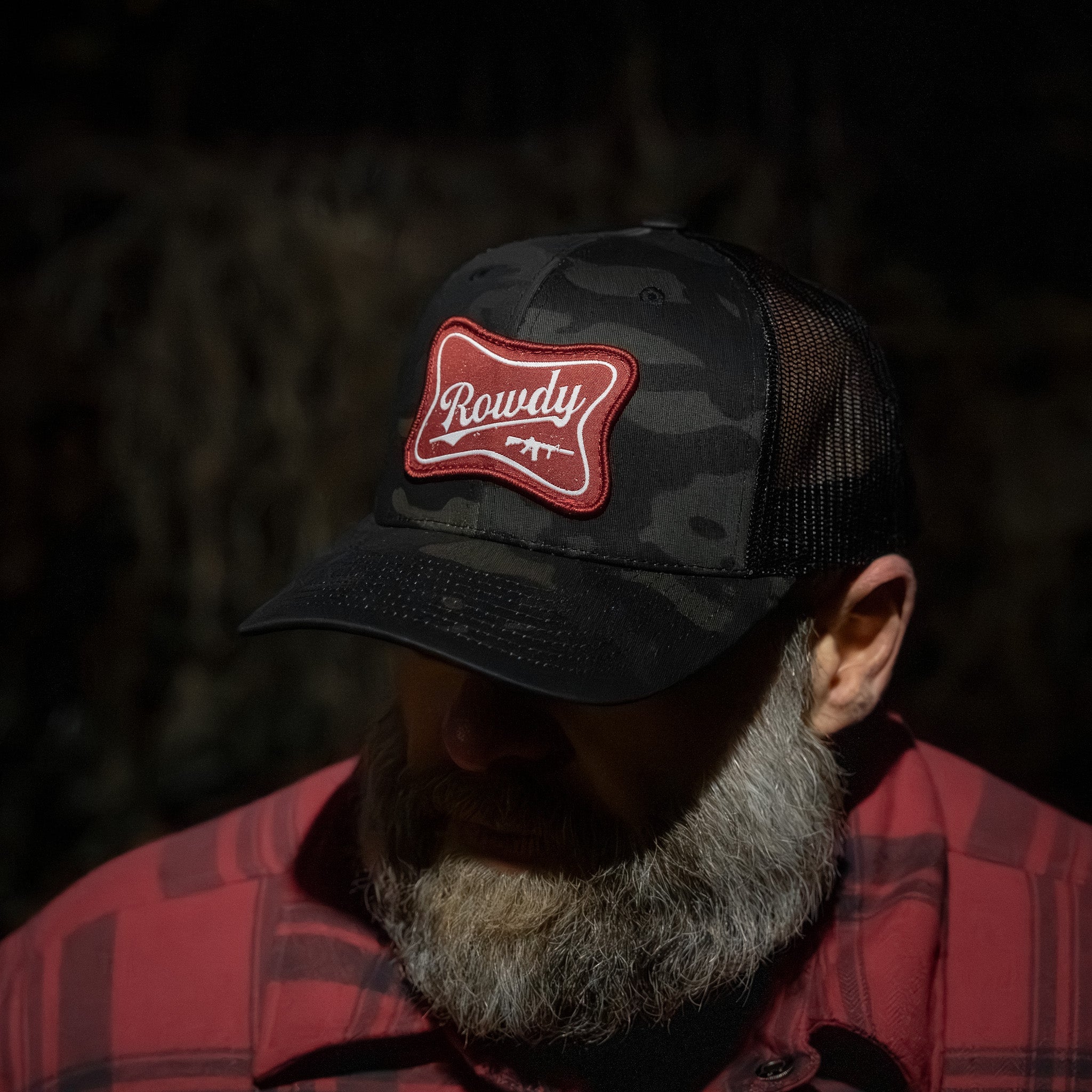 Rowdy Beer Logo Patch Snapback Hat