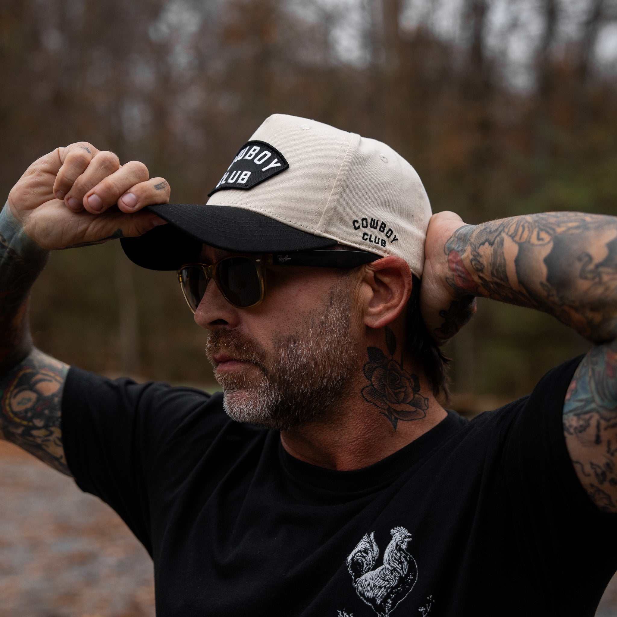 Official Cowboy Club Patch 5 Panel Workhorse Snapback