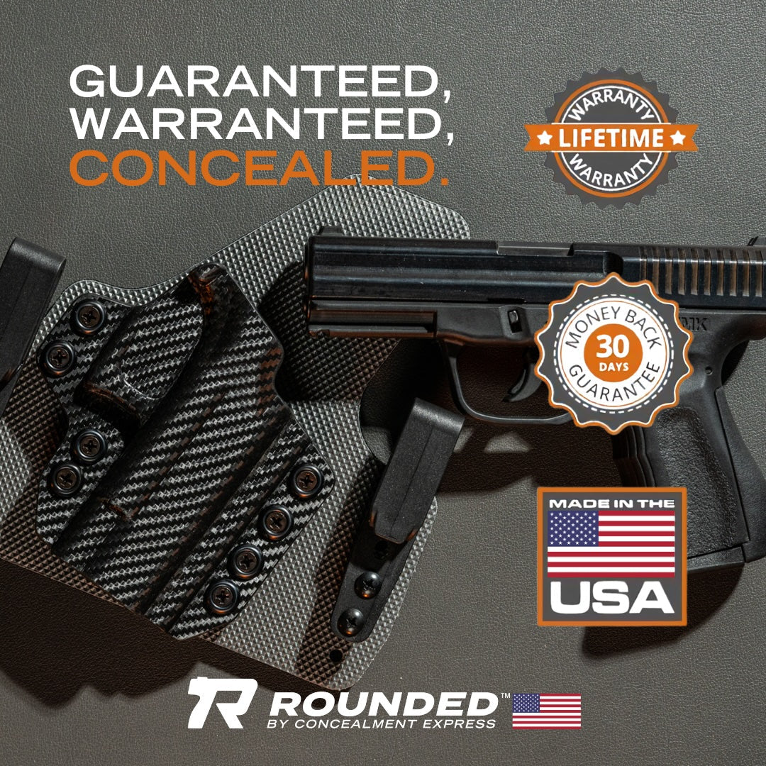 IWB Holster passend für: Glock 17 22 31 (Optic Ready)