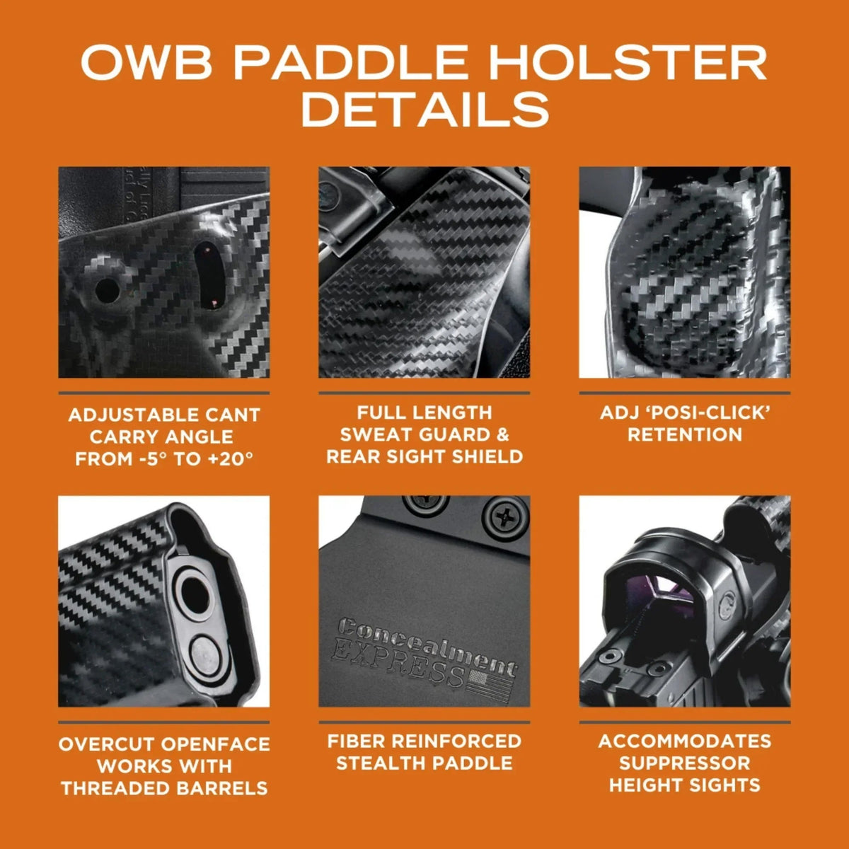 Keltec PMR30 Paddle Holster (Optic Ready)
