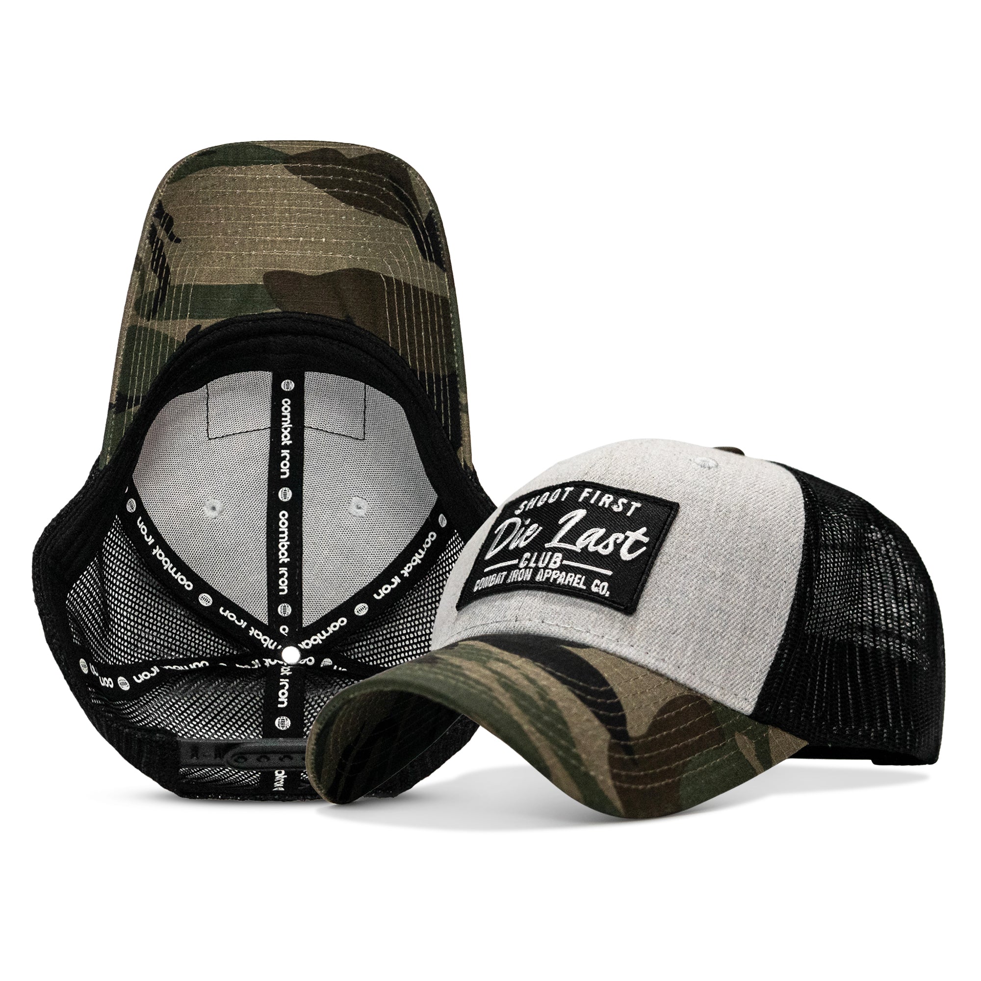 Shoot First. Die Last. Club Patch Snapback