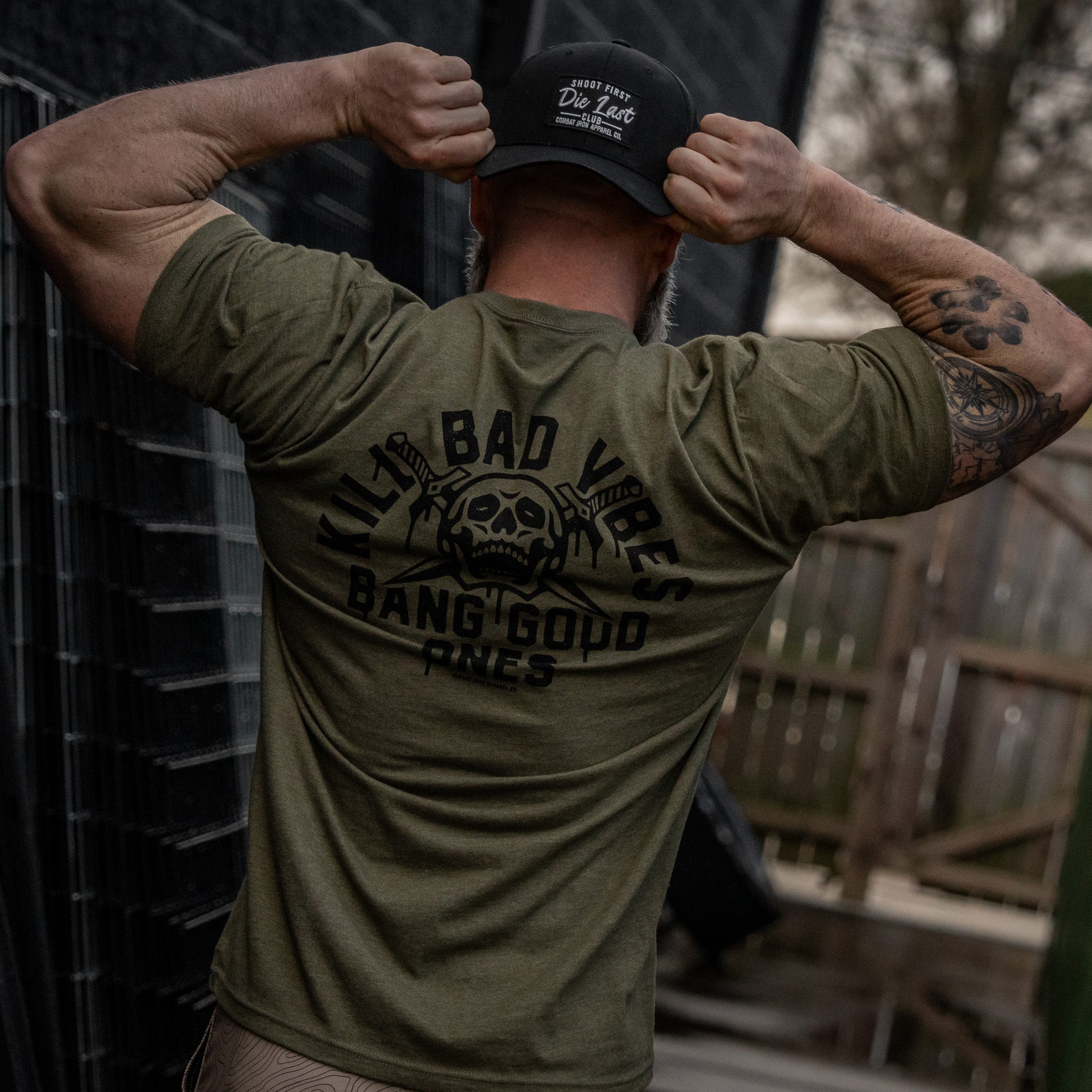 Shoot First. Die Last. Club Patch Snapback