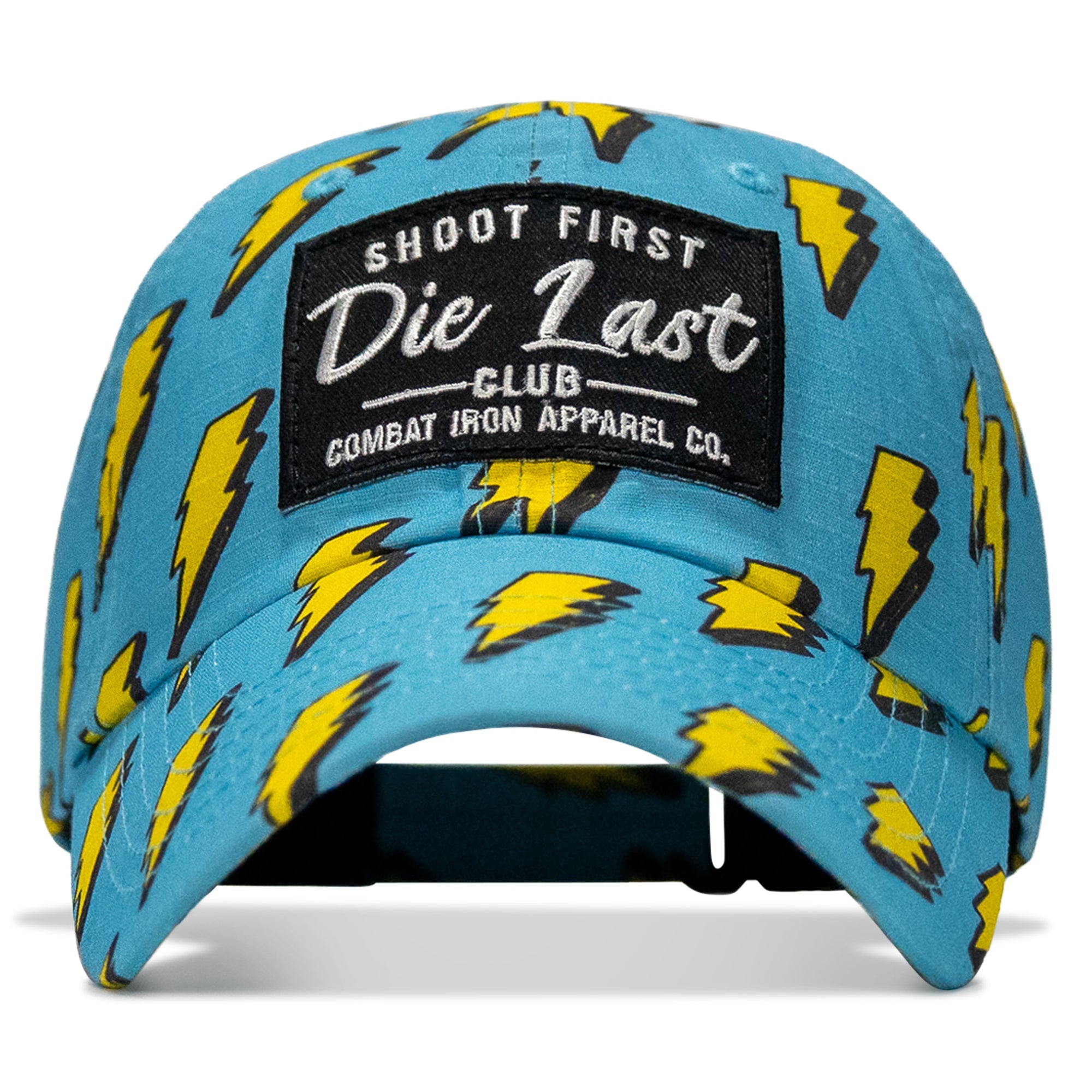 Shoot First. Die Last. Club Patch Low Profile Ripstop Flex Hat