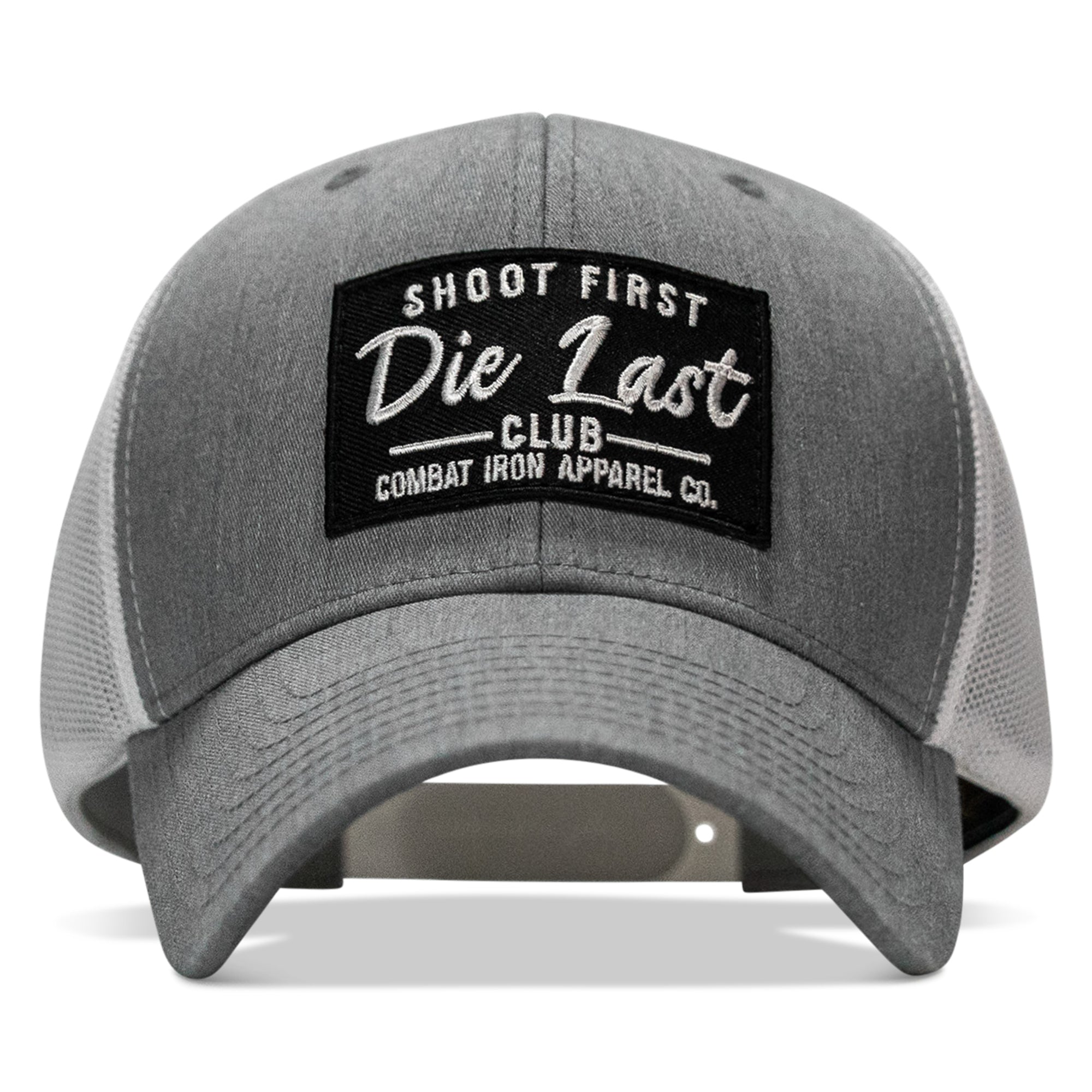 Shoot First. Die Last. Club Patch Snapback