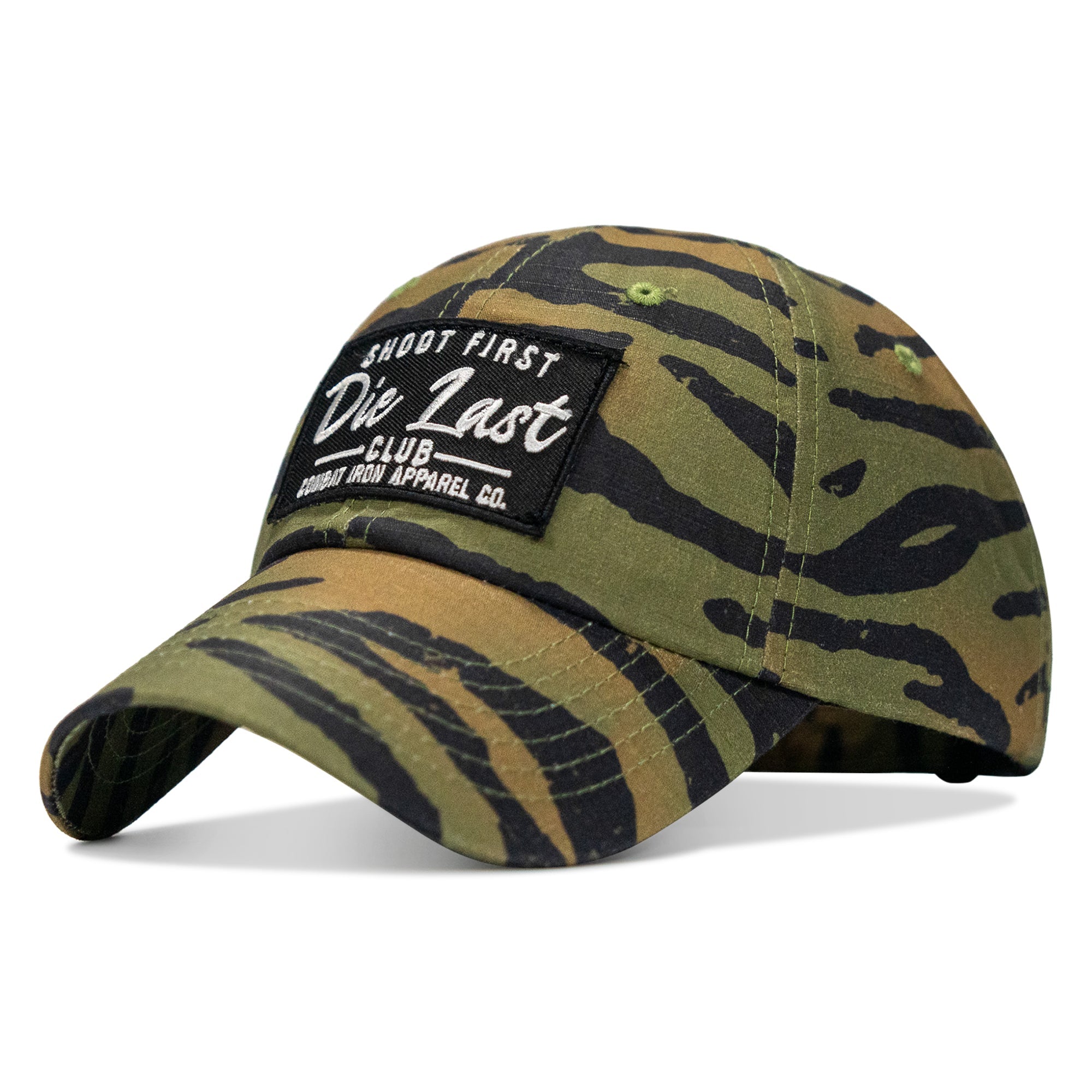 Shoot First. Die Last. Club Patch Ripstop Snapback
