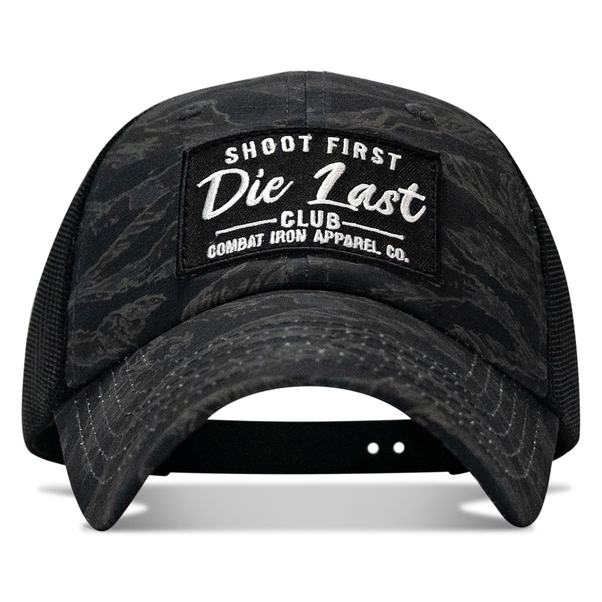 Shoot First. Die Last. Club Patch Ripstop Snapback