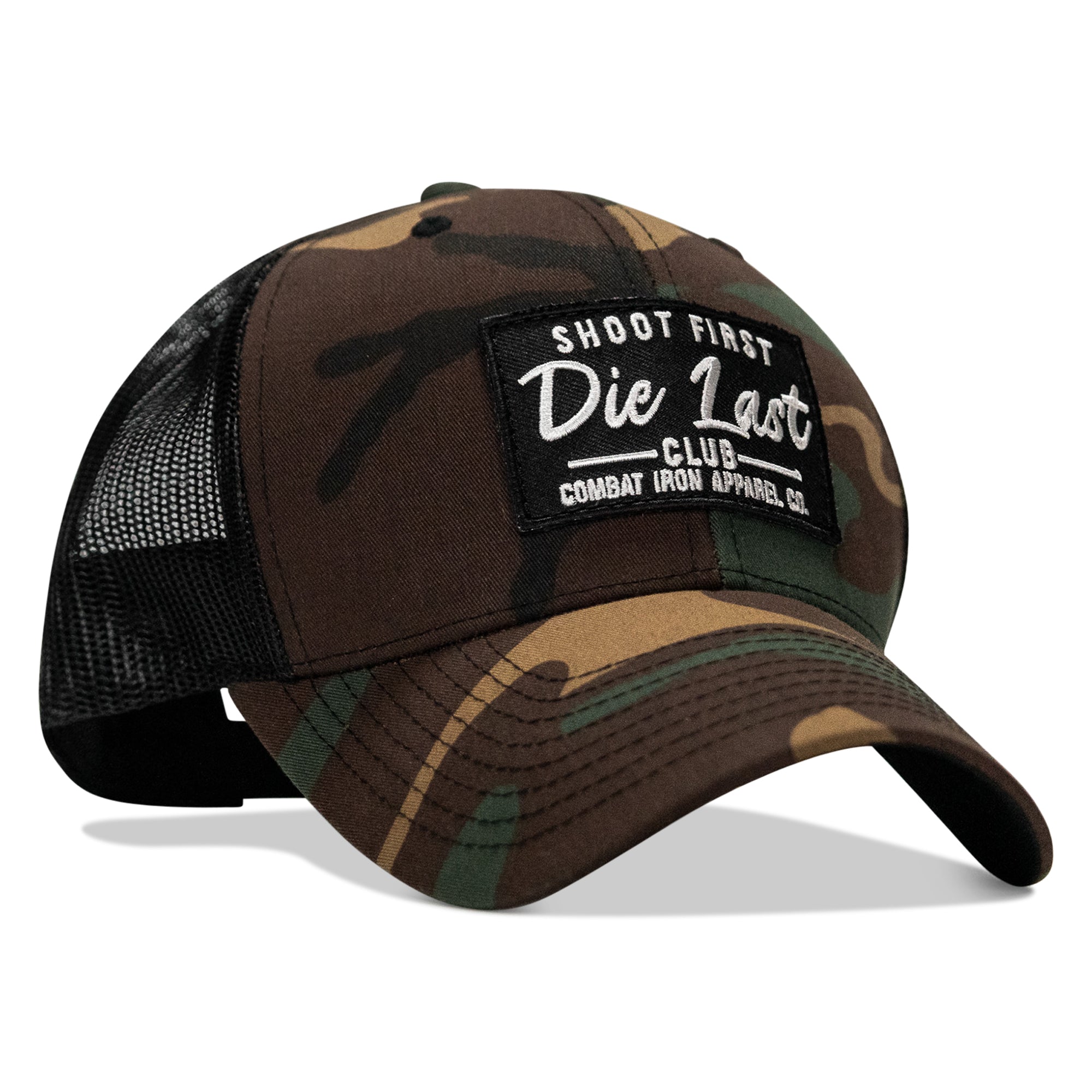Shoot First. Die Last. Club Patch Snapback