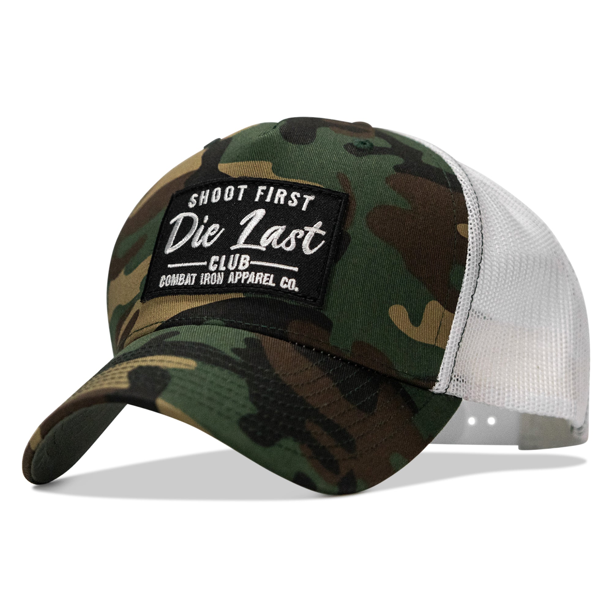 Shoot First. Die Last. Club Patch Snapback