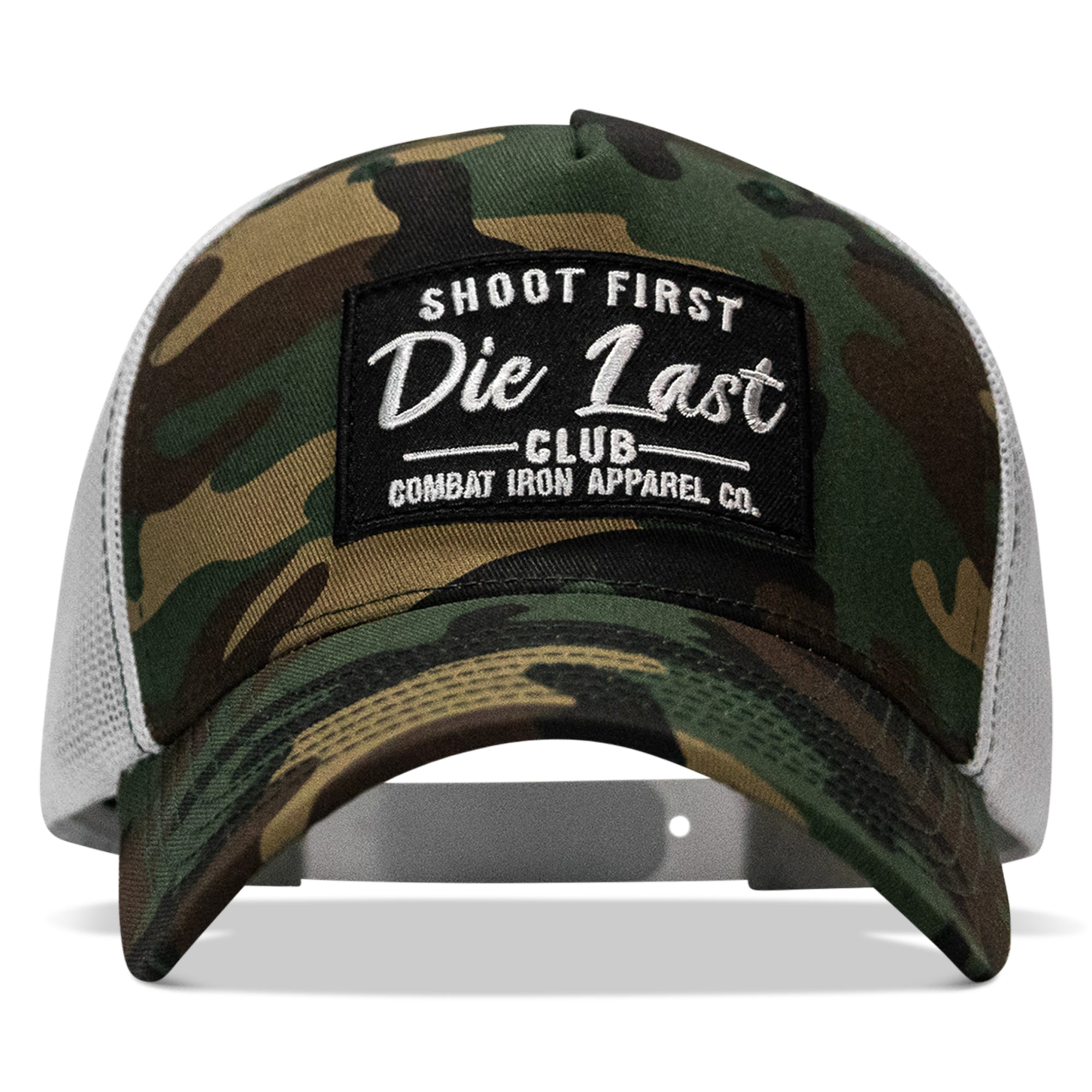 Shoot First. Die Last. Club Patch Snapback