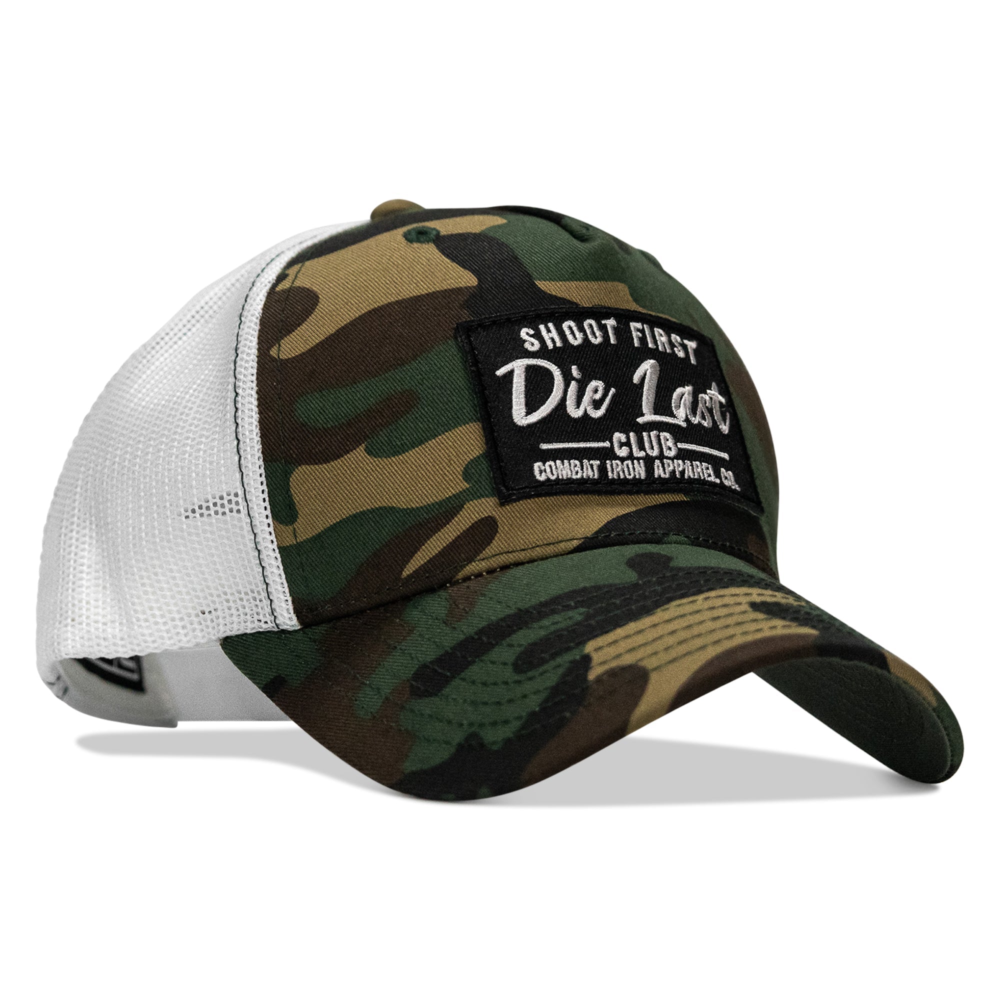 Shoot First. Die Last. Club Patch Snapback