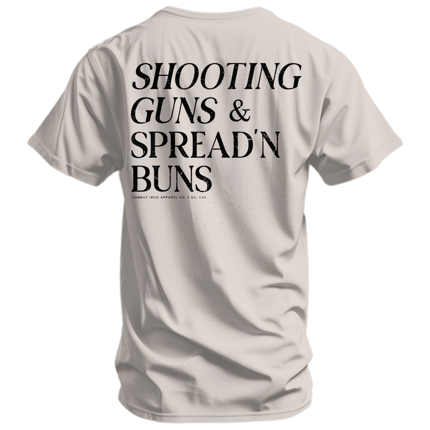 Shooting Guns & Spread'n Buns Men's T-Shirt