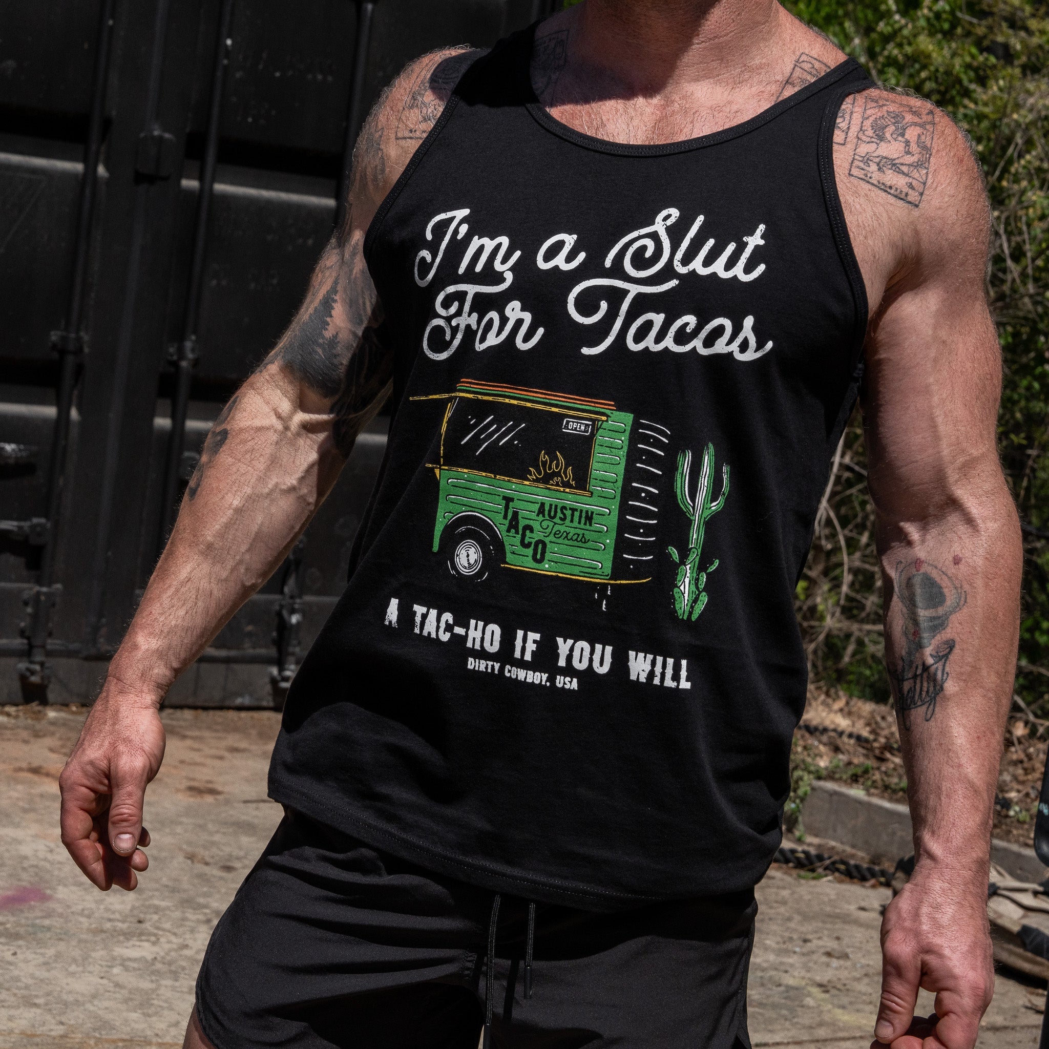 Slut For Taco's Men's Tank Top