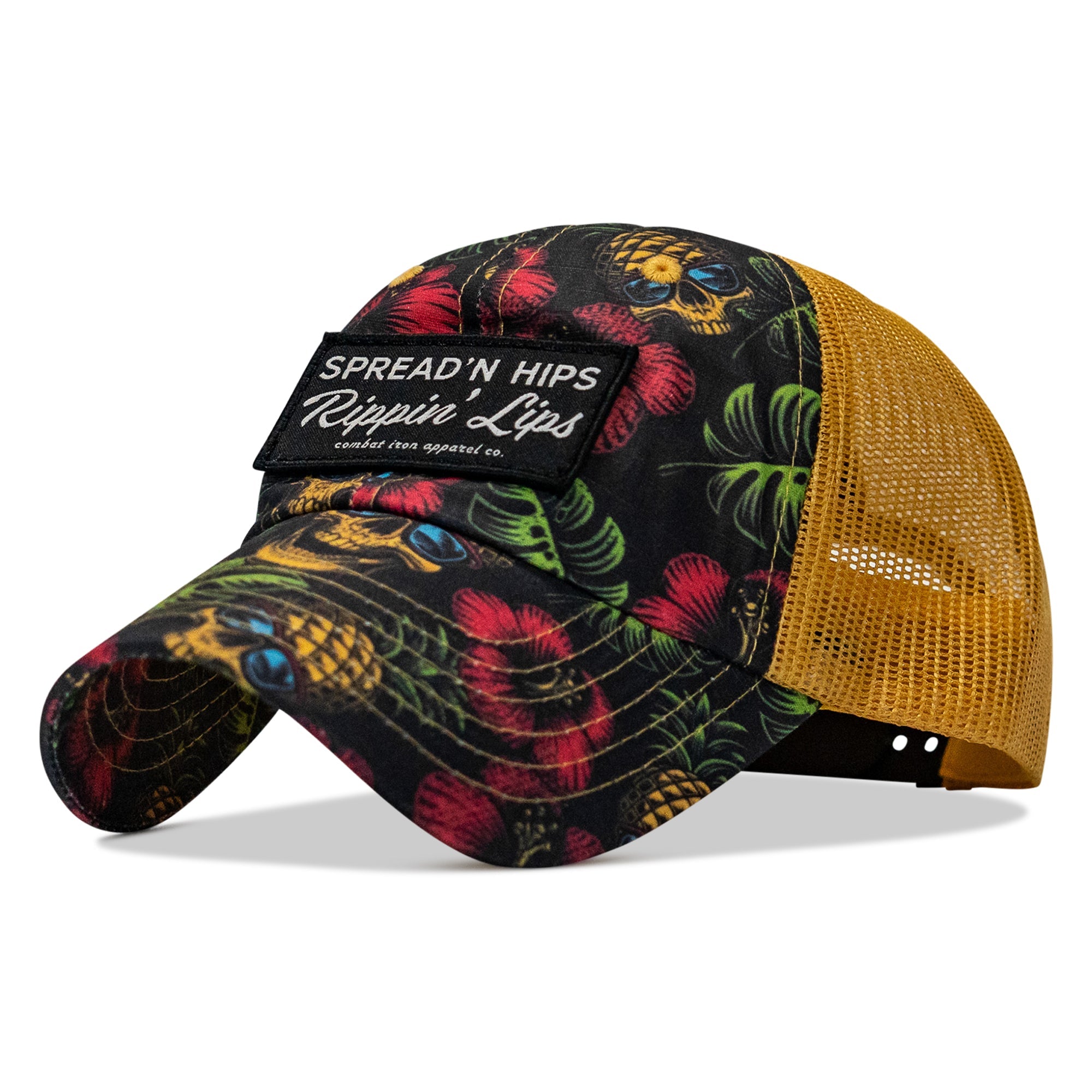 Spreadin' Hips and Rippin' Lips Patch Ripstop Snapback