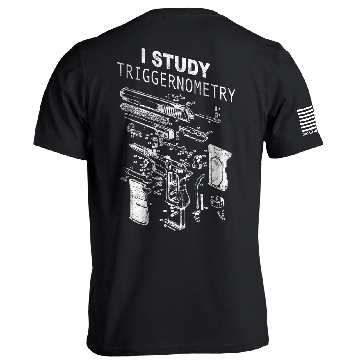 I Study Triggernometry Tee – Range Day Humor Shirt